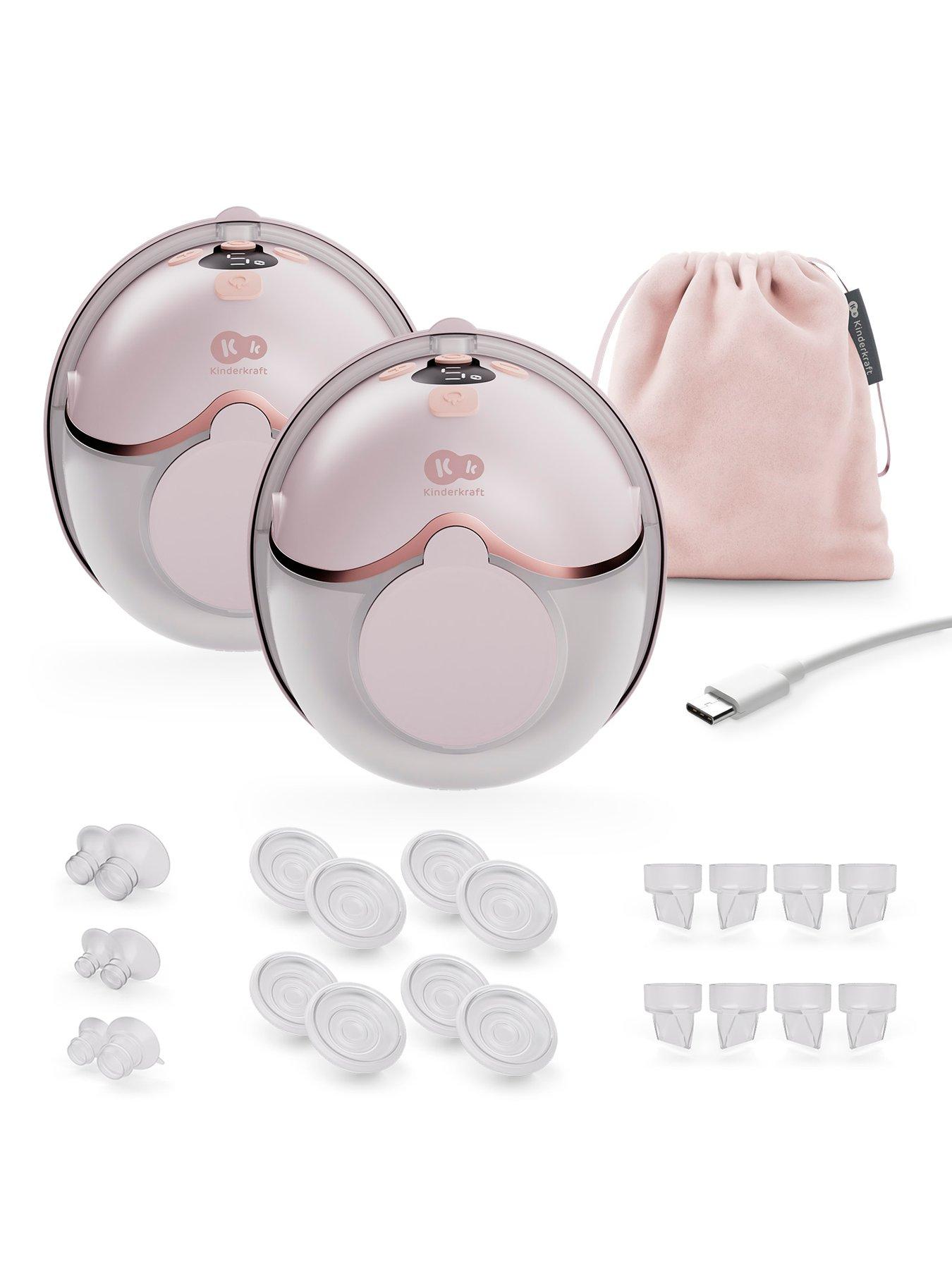 Kinderkraft Kinderkraft MamaFlow double wearable breat pump - PINK