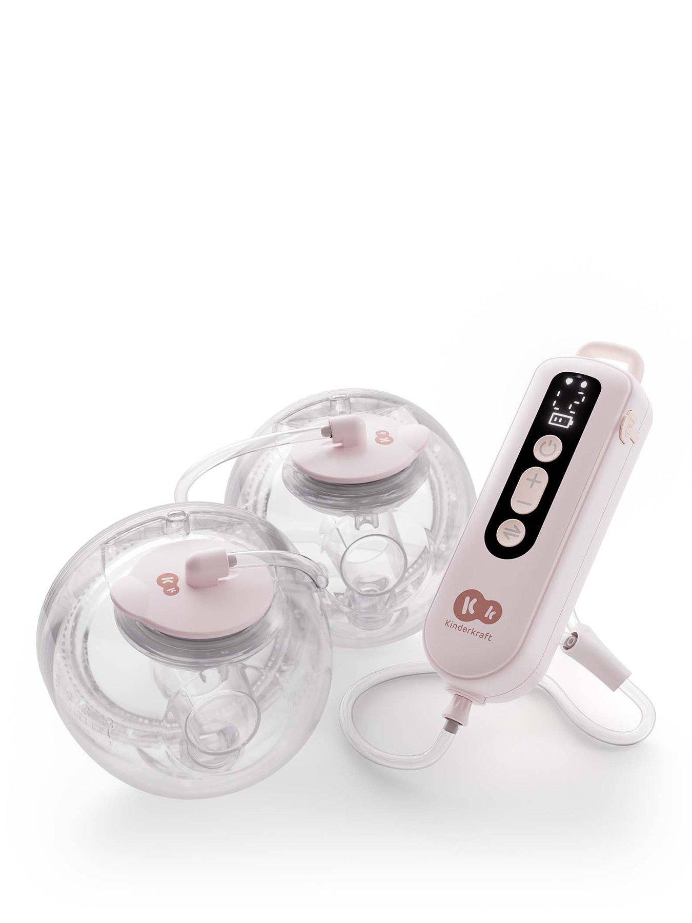 Image 2 of 8 of Kinderkraft GentleFlow double breast pump - Pink