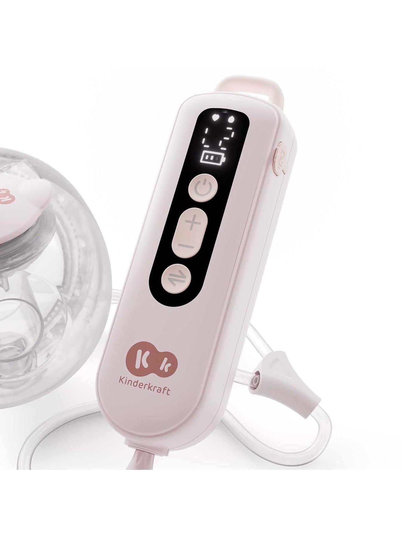 Image 3 of 8 of Kinderkraft GentleFlow double breast pump - Pink