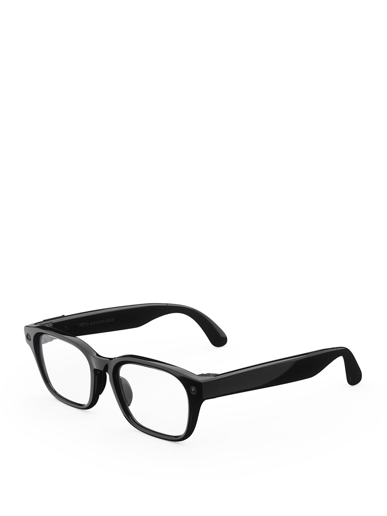 Meta Glasses Adventurer Classic Black, Clear Lenses