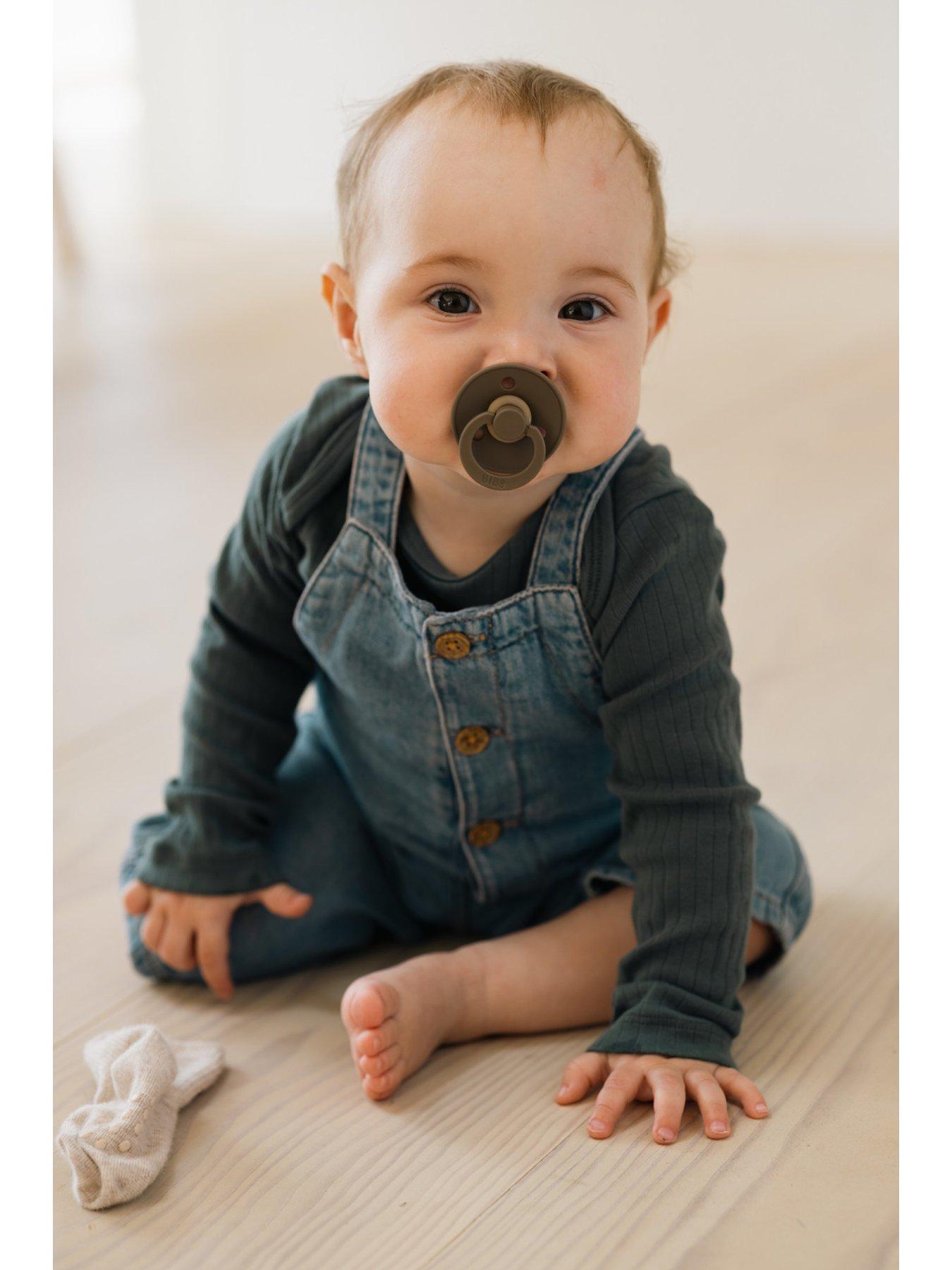 Image 5 of 5 of BIBS BIBS Pacifier Colour 4 PACK Latex Size 2 Ivory/Sand/Vanilla/Dark Oak