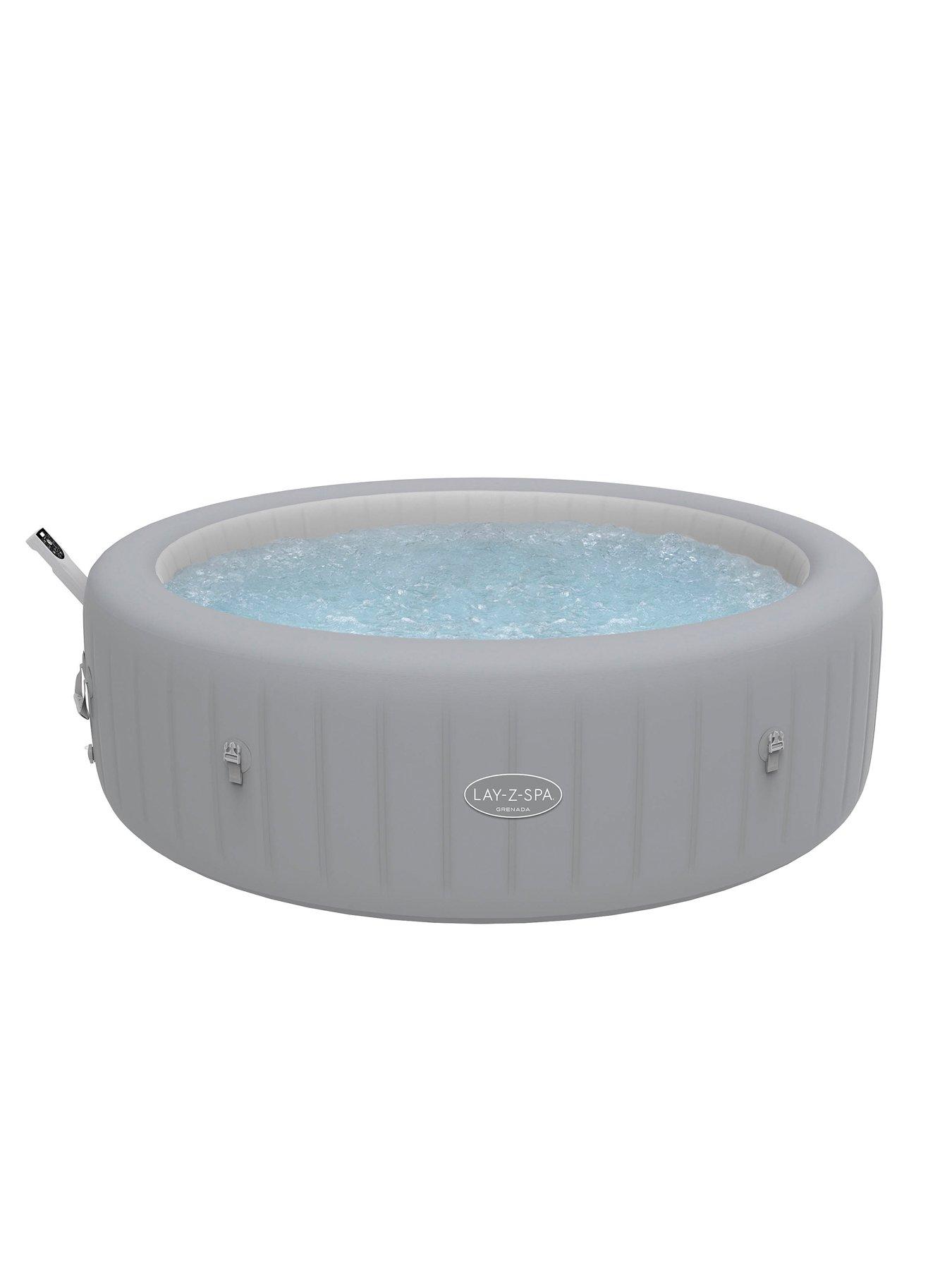 Lay-Z-Spa Grenada Smart EnergySense AirJet Hot Tub (6-8 Person)