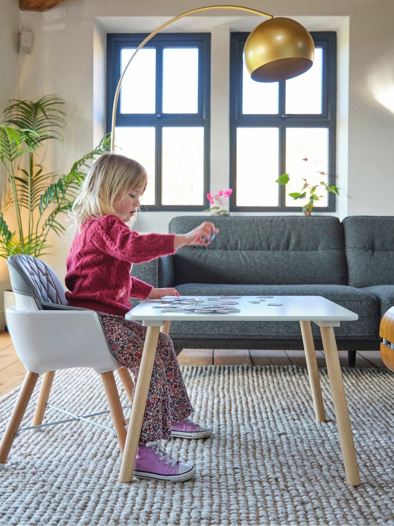 Image 6 of 8 of BabaBing! Bababing , Highchair , 4-in-1 Highchair & Toddler Chair , White/Grey