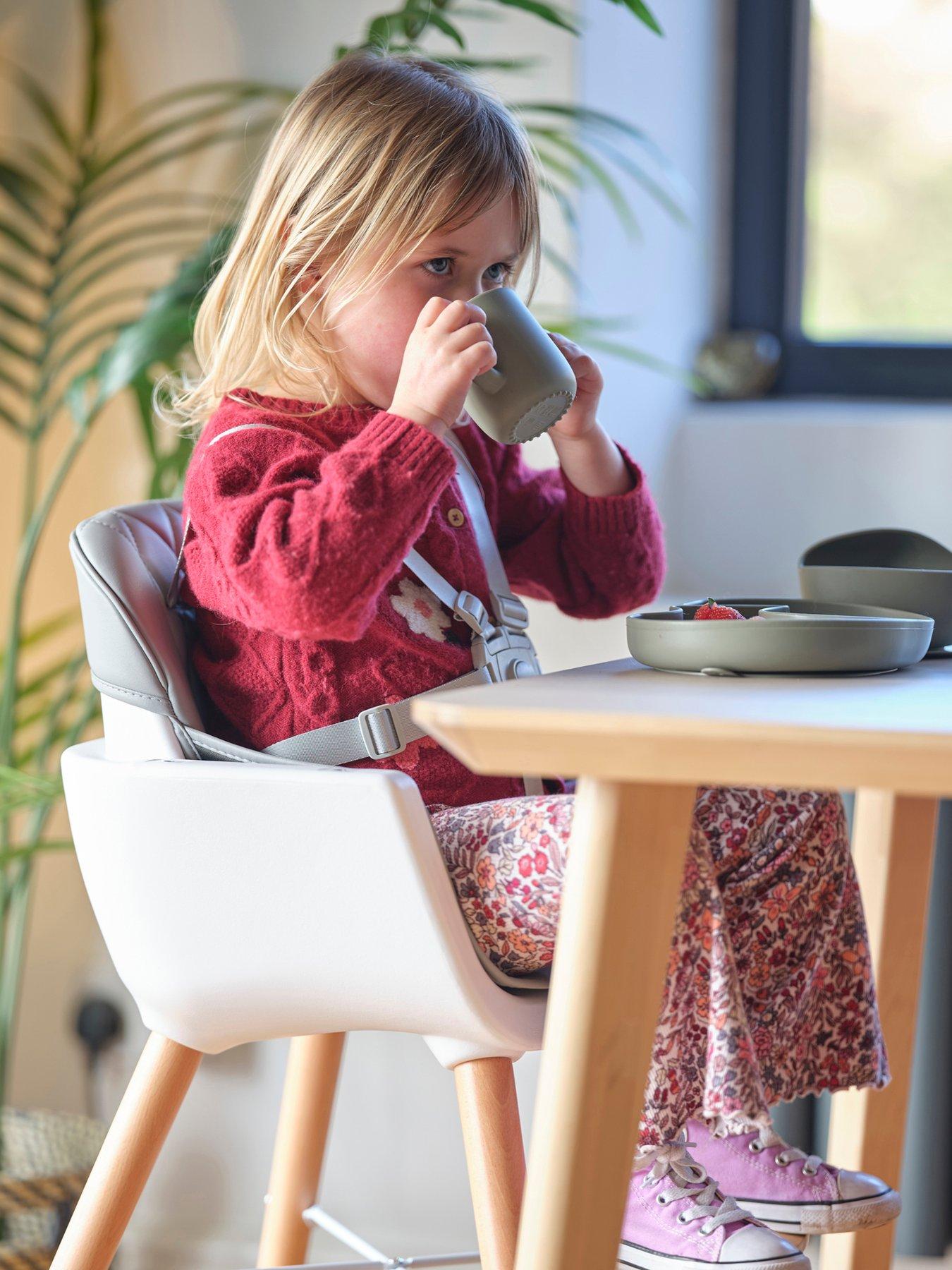 Image 7 of 8 of BabaBing! Bababing , Highchair , 4-in-1 Highchair & Toddler Chair , White/Grey