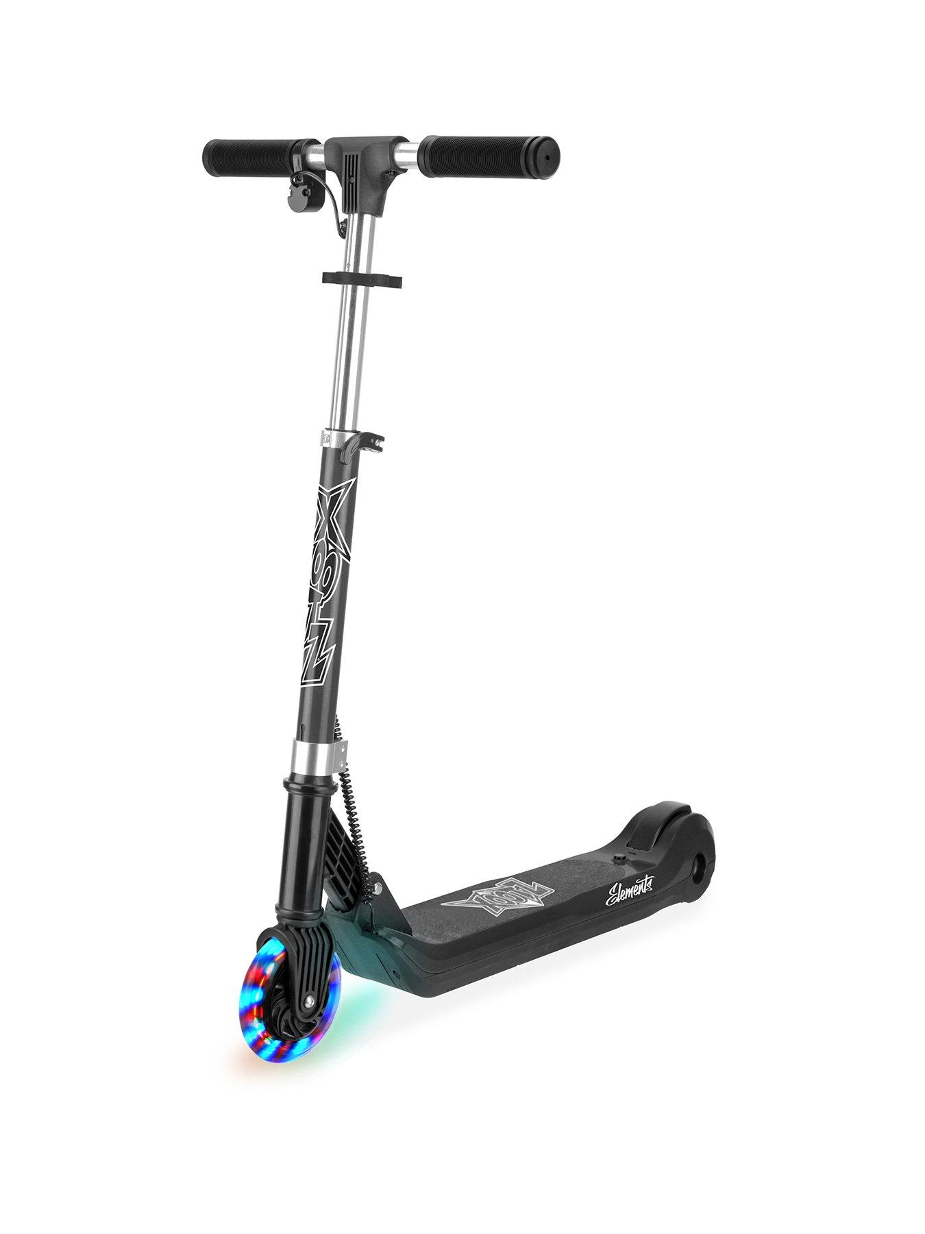 Image 2 of 7 of XOOTZ Elements Electric Folding Kids Scooter - Black