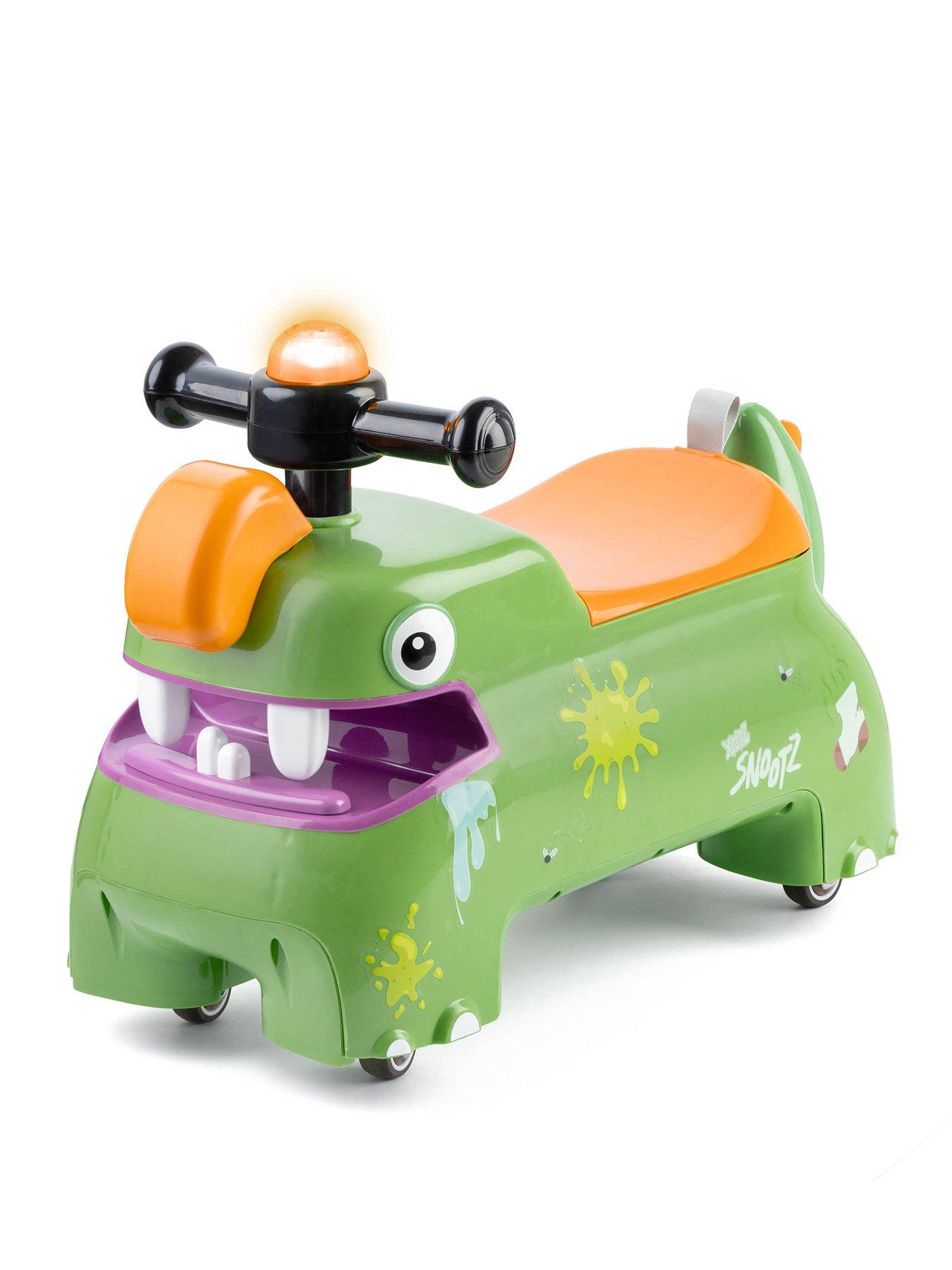 Image 2 of 7 of XOOTZ Snootz Burpbottom Foot To Floor Ride-On - Green