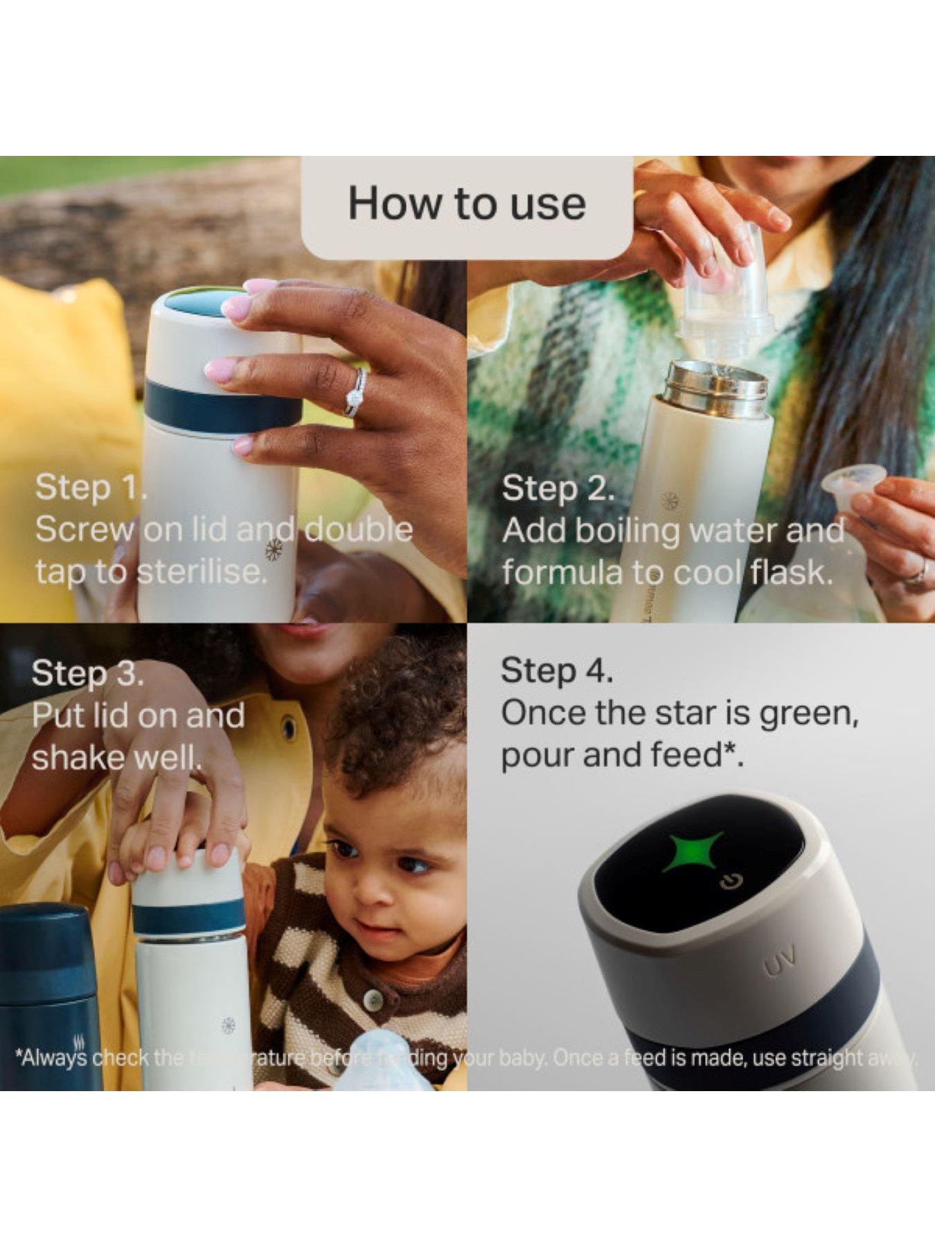Image 6 of 8 of Tommee Tippee Tommee Tippee PREP GO FORMULA FEED MAKER UV