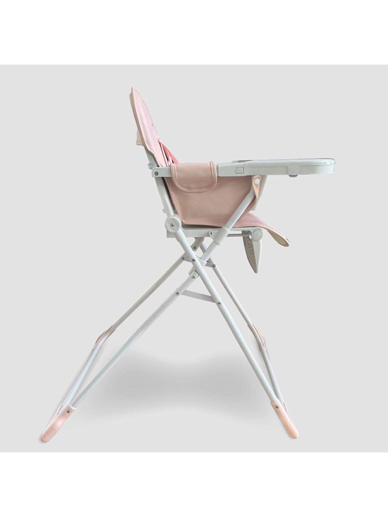 Image 5 of 6 of My Babiie MBHC2 Compact Folding Highchair - Pink