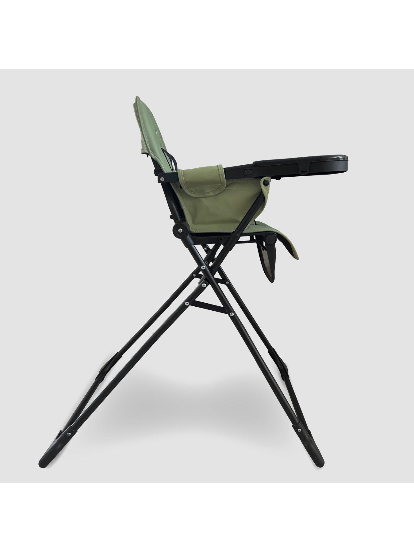 Image 5 of 6 of My Babiie MBHC2 Compact Folding Highchair - Green