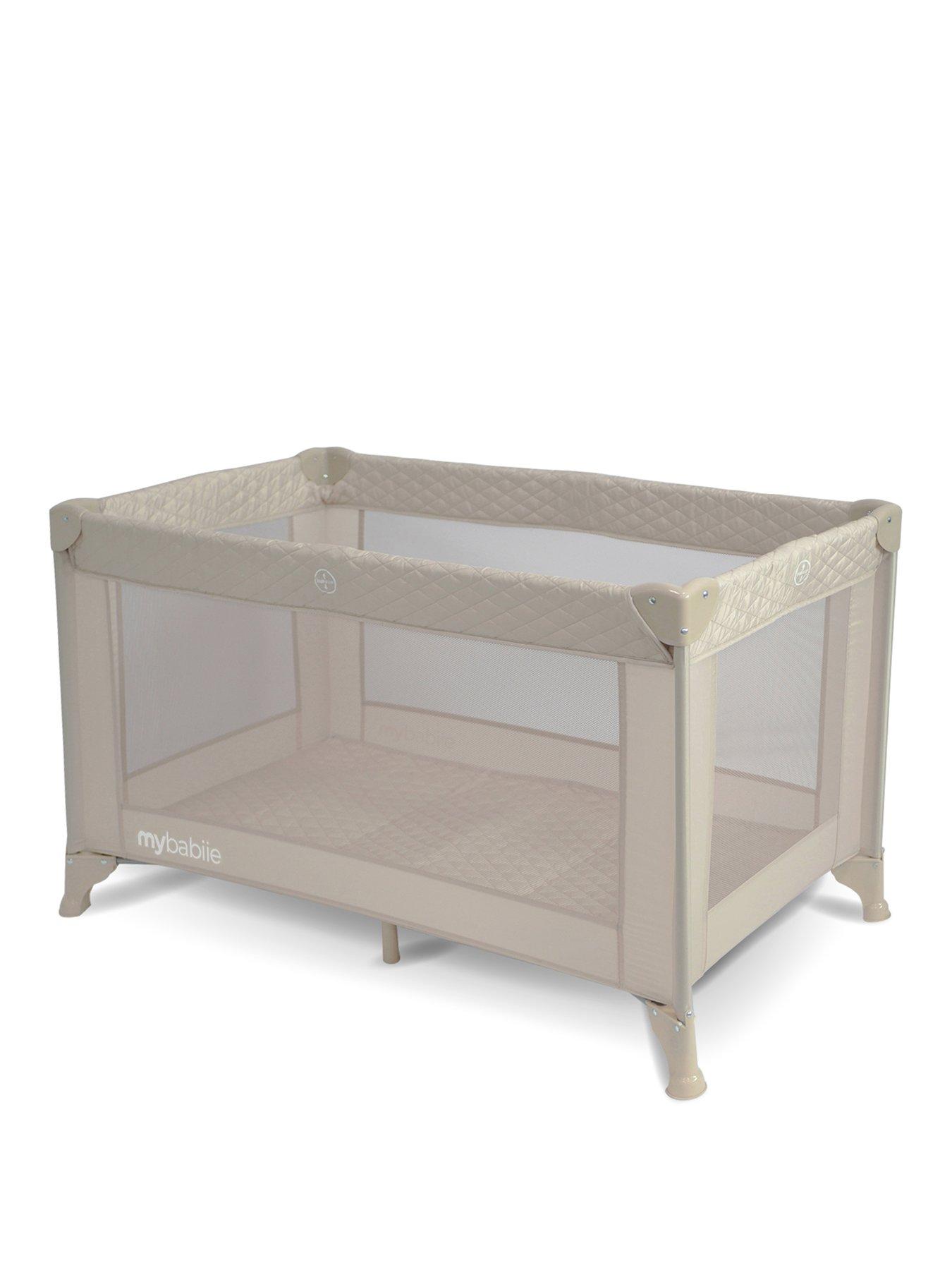 My Babiie MBTC1 Travel Cot - Ivory