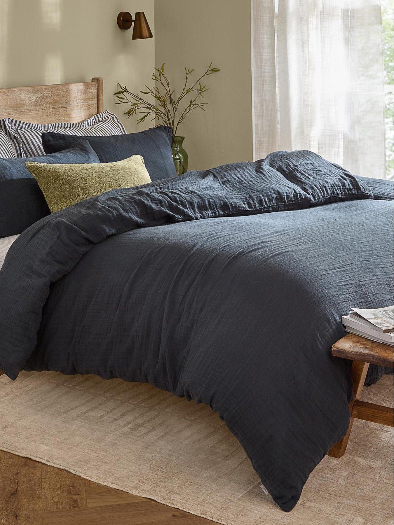 Yard Lark Duvet Set Navy