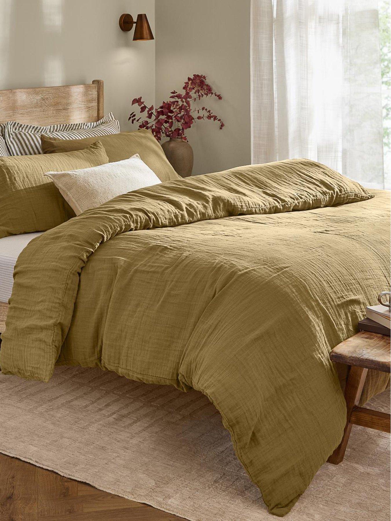 Yard Lark Duvet Set Olive