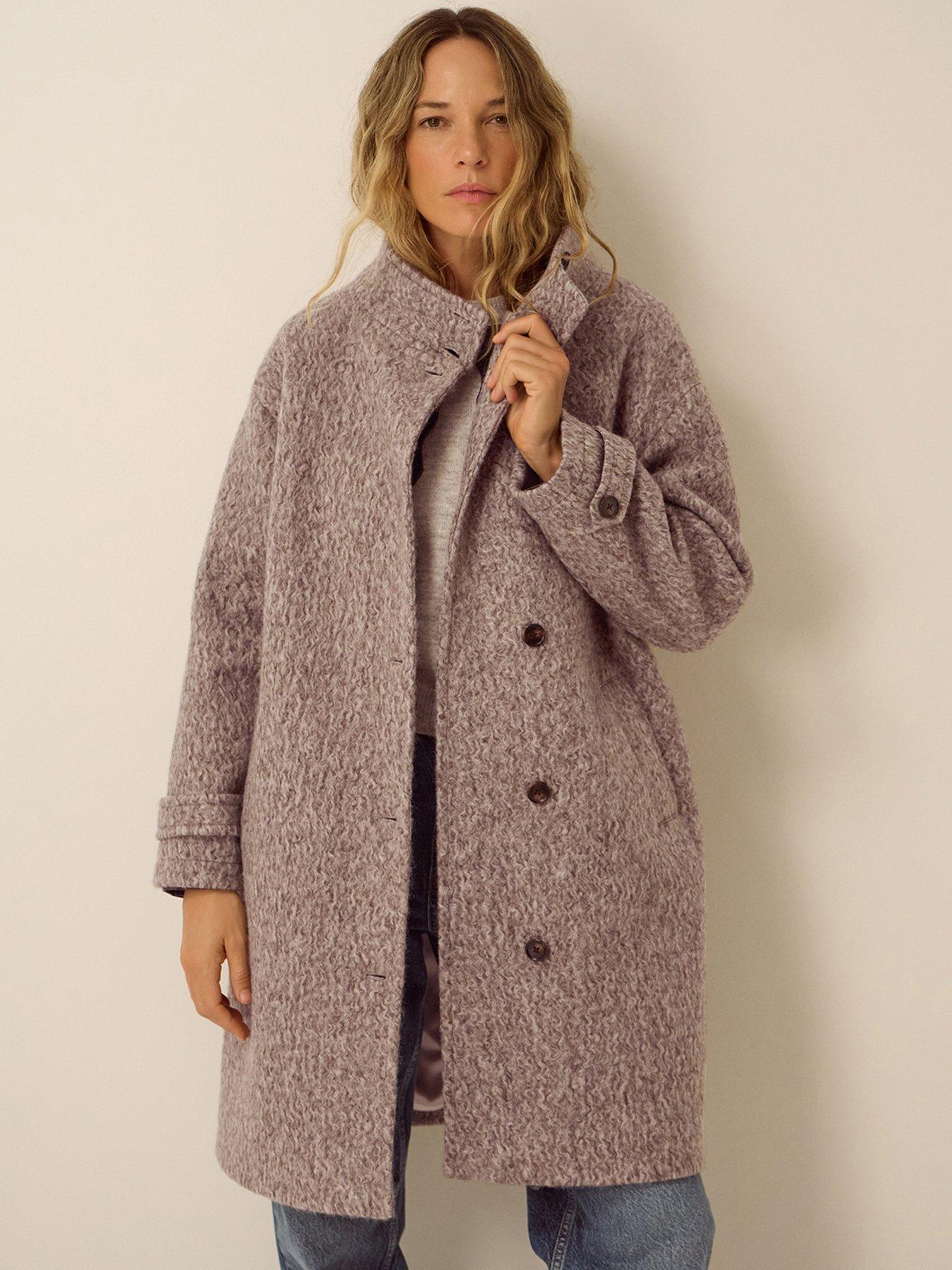 Monsoon Belle Boucle Coat