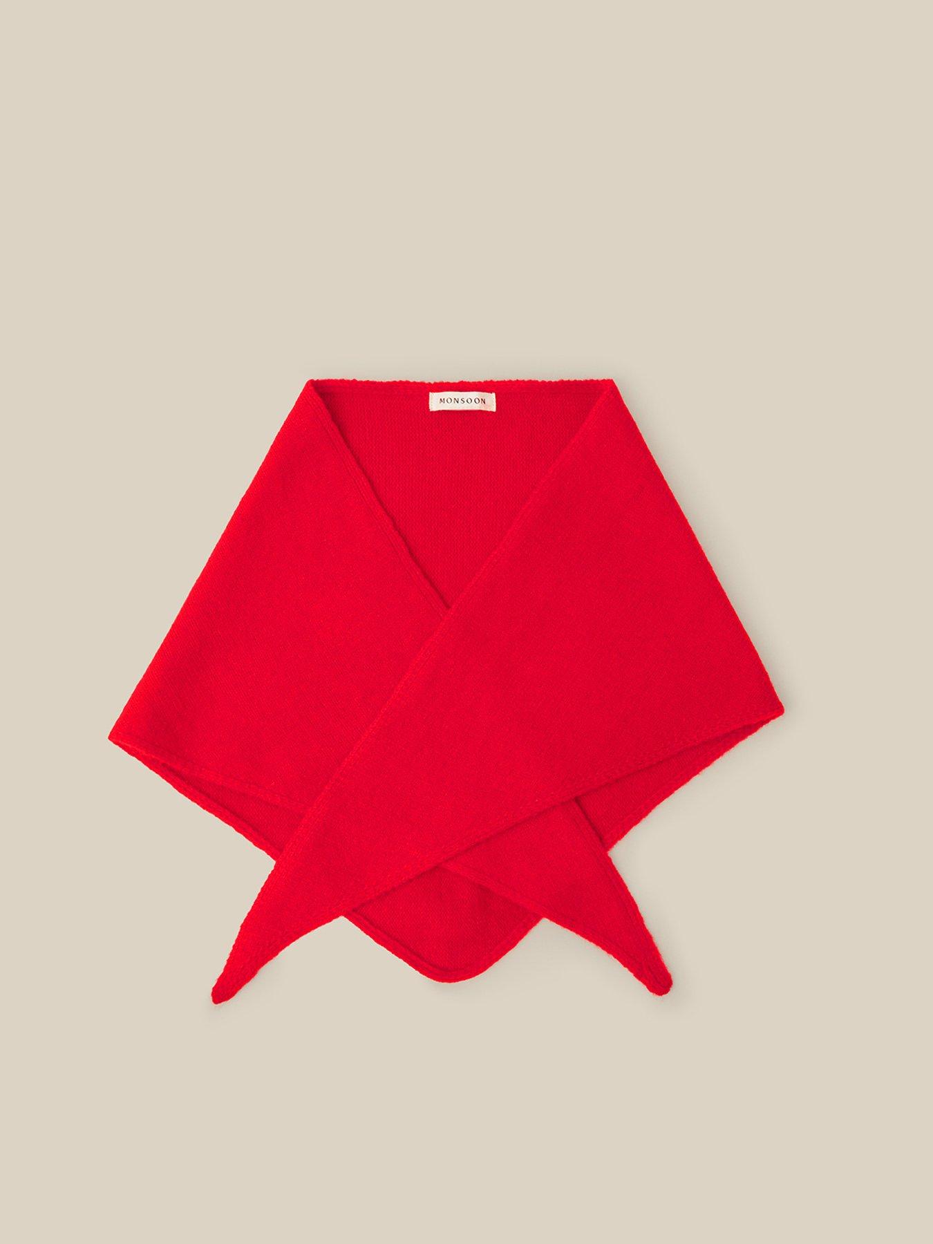 Image 1 of 2 of Monsoon Fae Knit Triangle