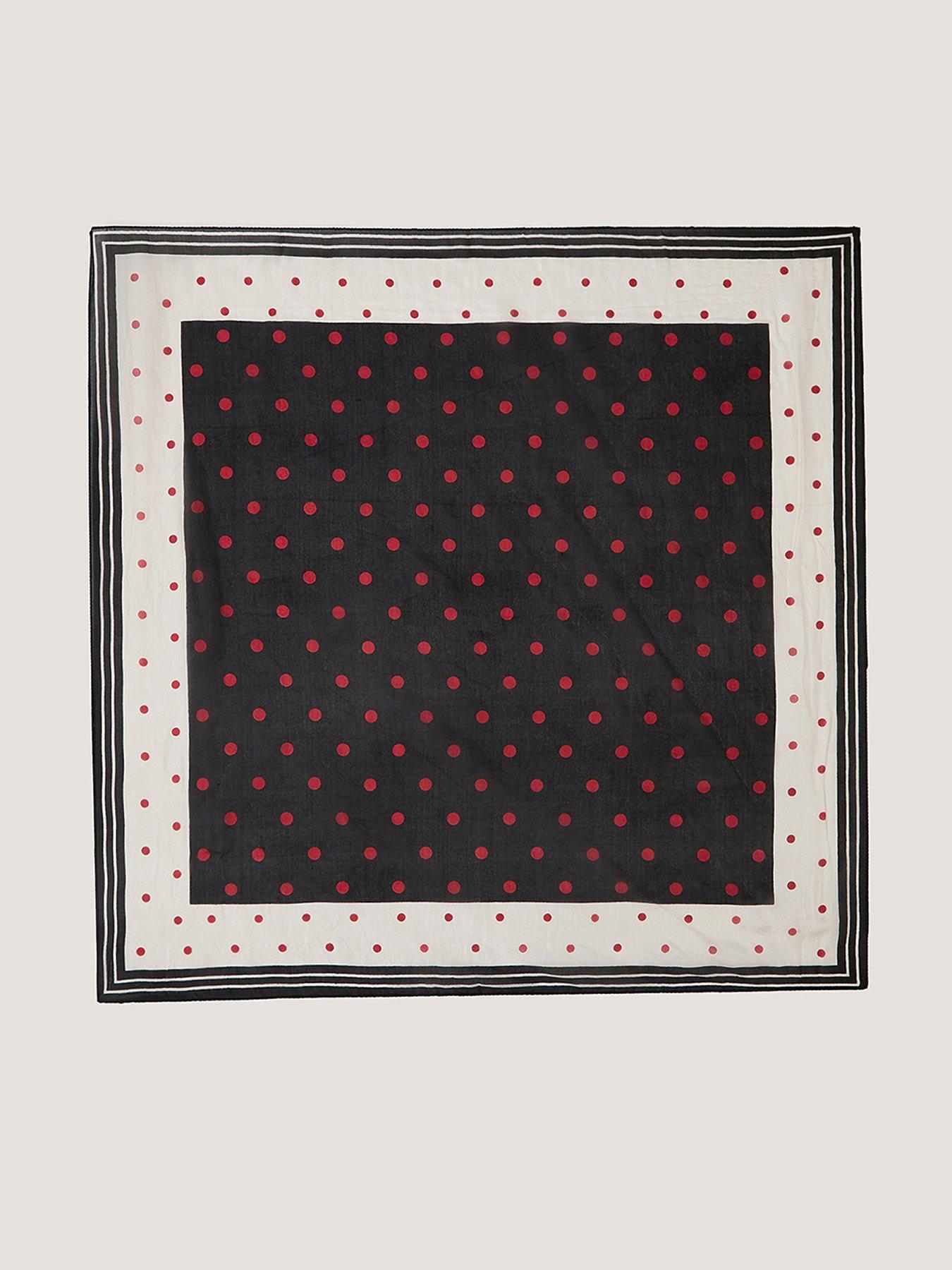 Monsoon Penny Spot Square Scarf - Multi