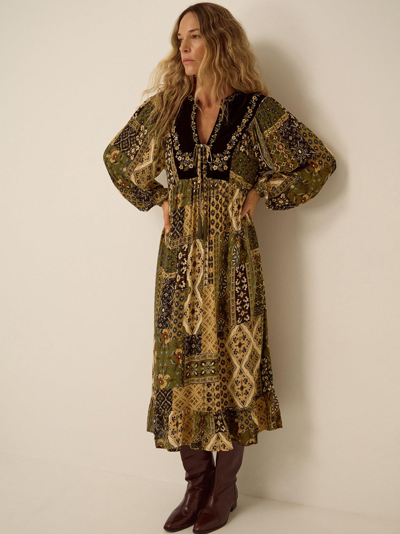 Monsoon Laoise Print Dress