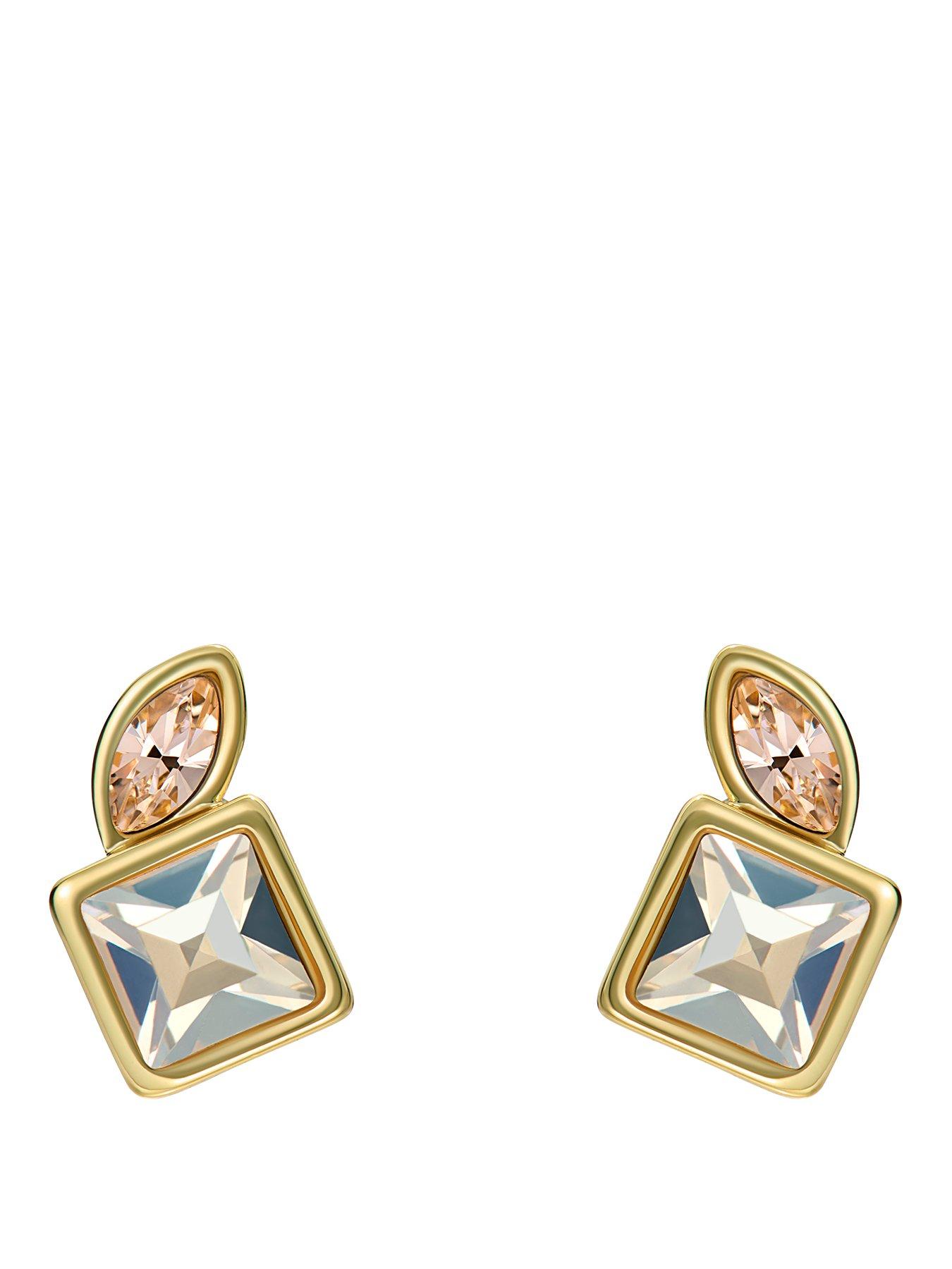 Ted Baker MILANI: Mini Crystal Cluster Stud Earrings
