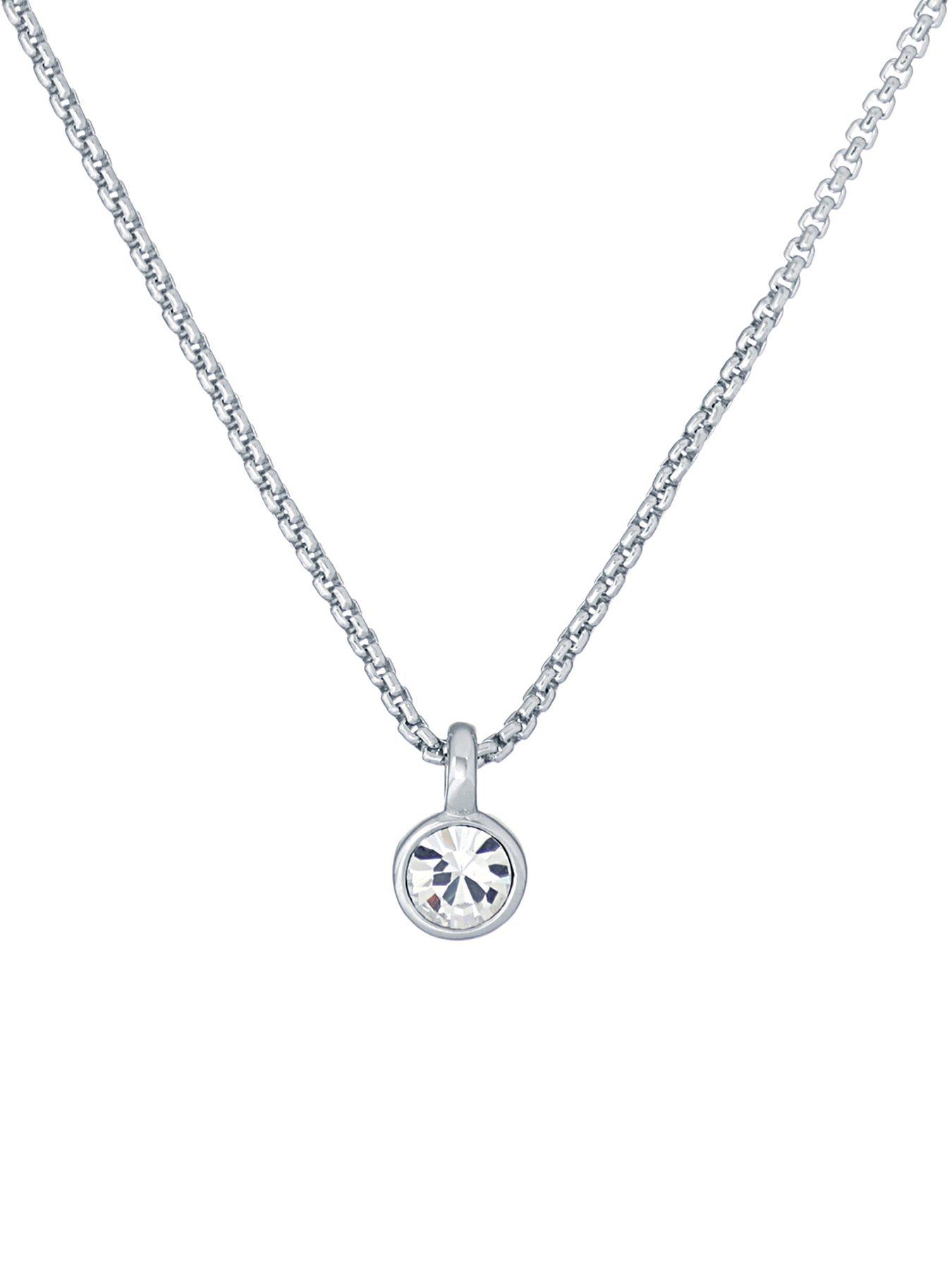 Image 1 of 7 of Ted Baker SININAA: Crystal Pendant Necklace