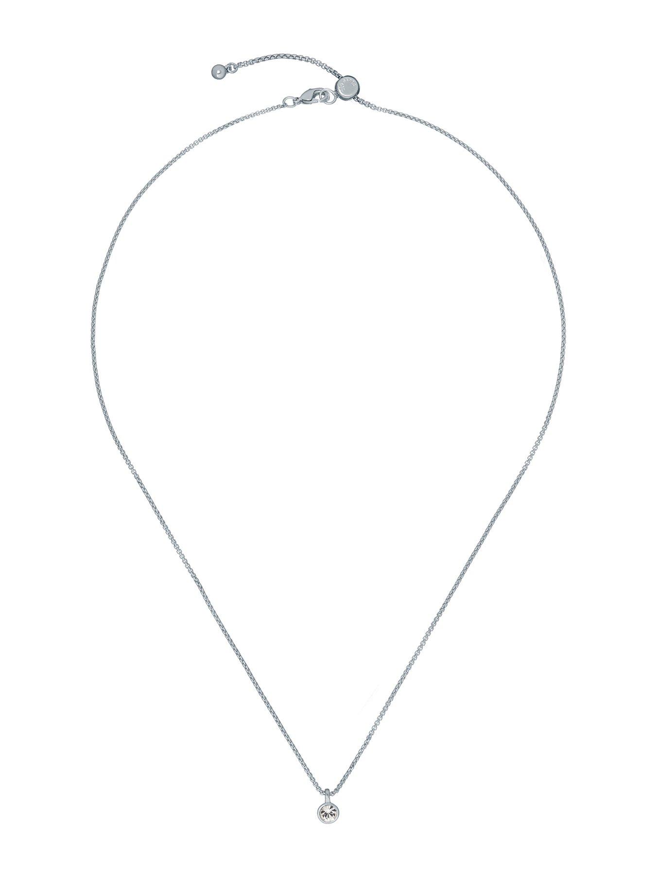 Image 2 of 7 of Ted Baker SININAA: Crystal Pendant Necklace