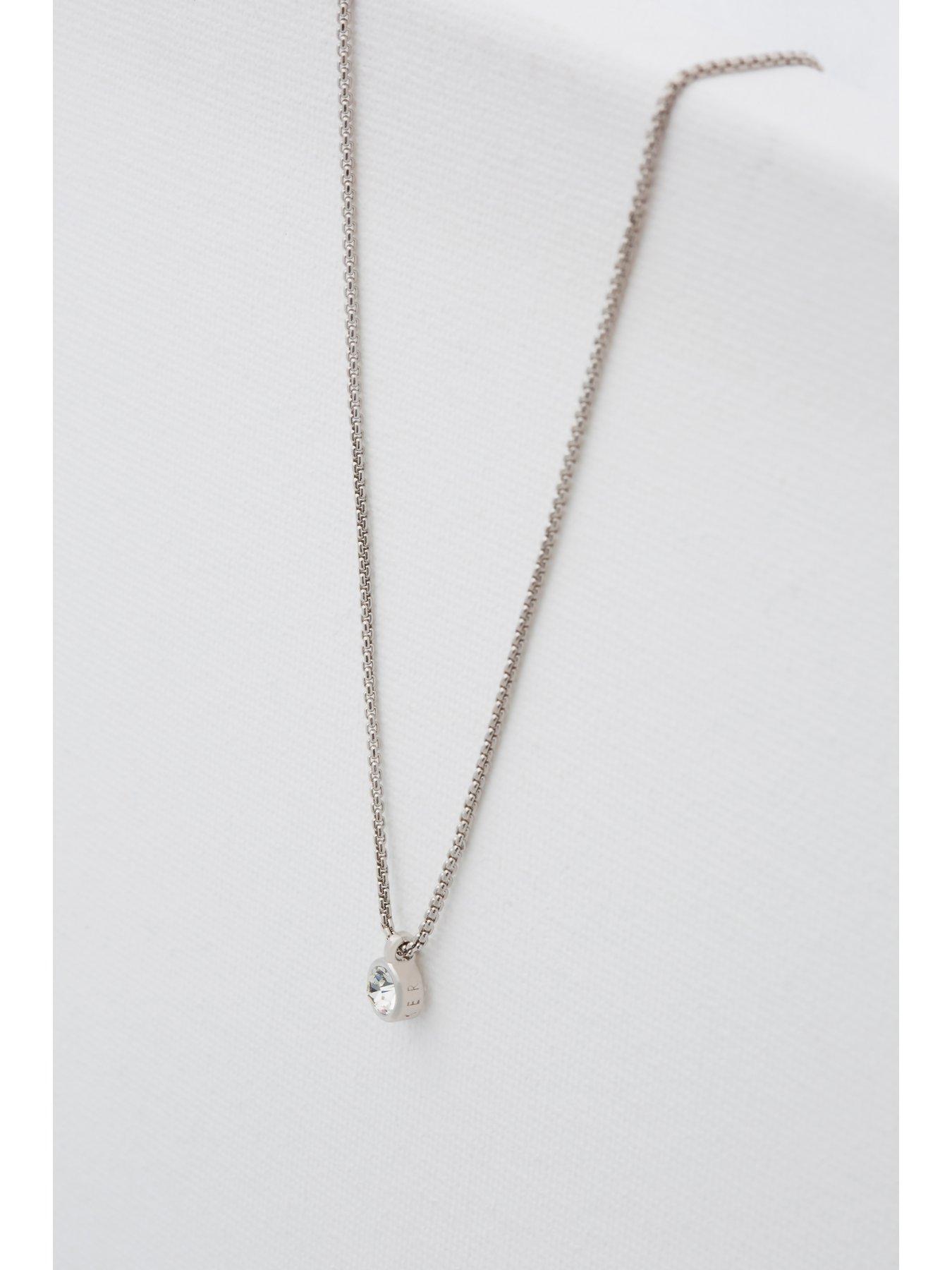 Image 5 of 7 of Ted Baker SININAA: Crystal Pendant Necklace