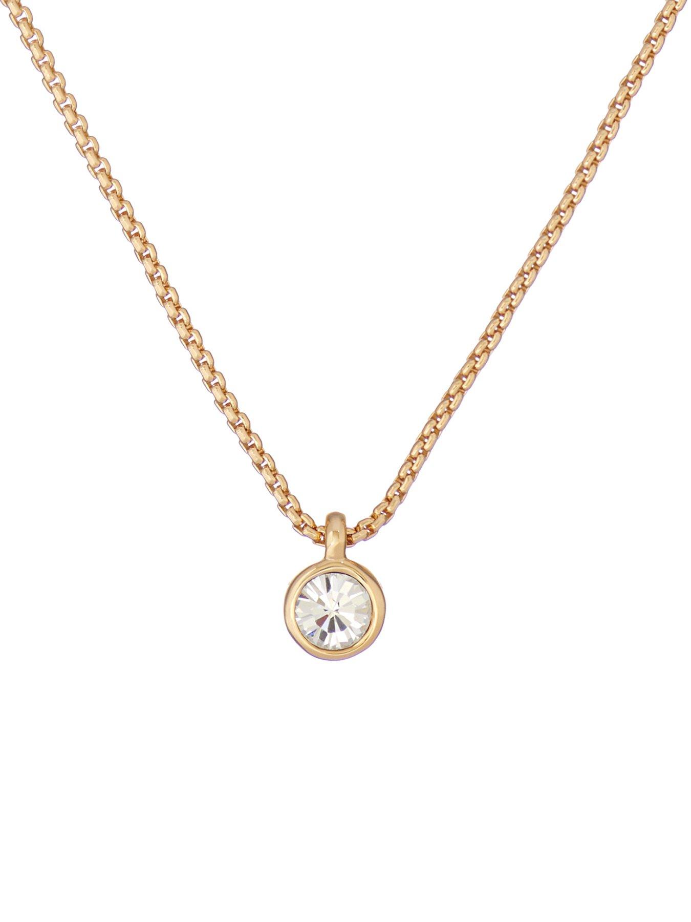 Ted Baker SININAA: Crystal Pendant Necklace