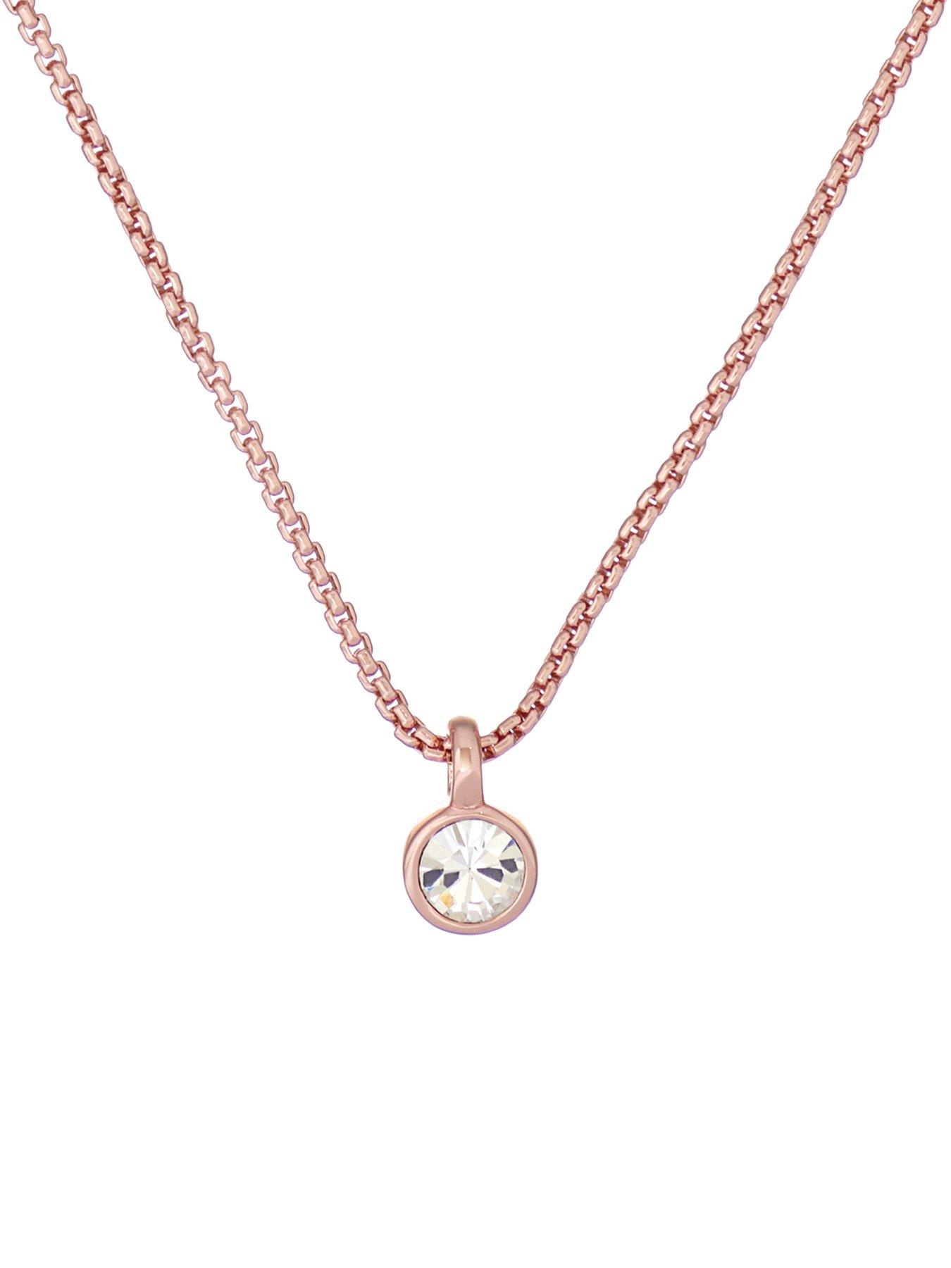 Ted Baker SININAA: Crystal Pendant Necklace