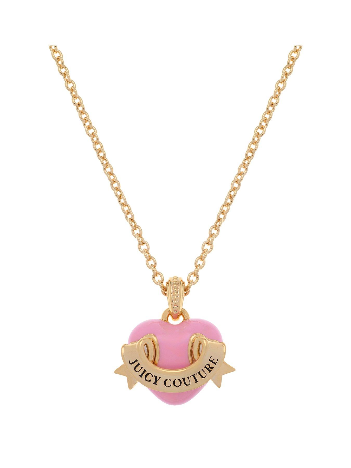 Juicy Couture Enamel Icon Heart Pendant