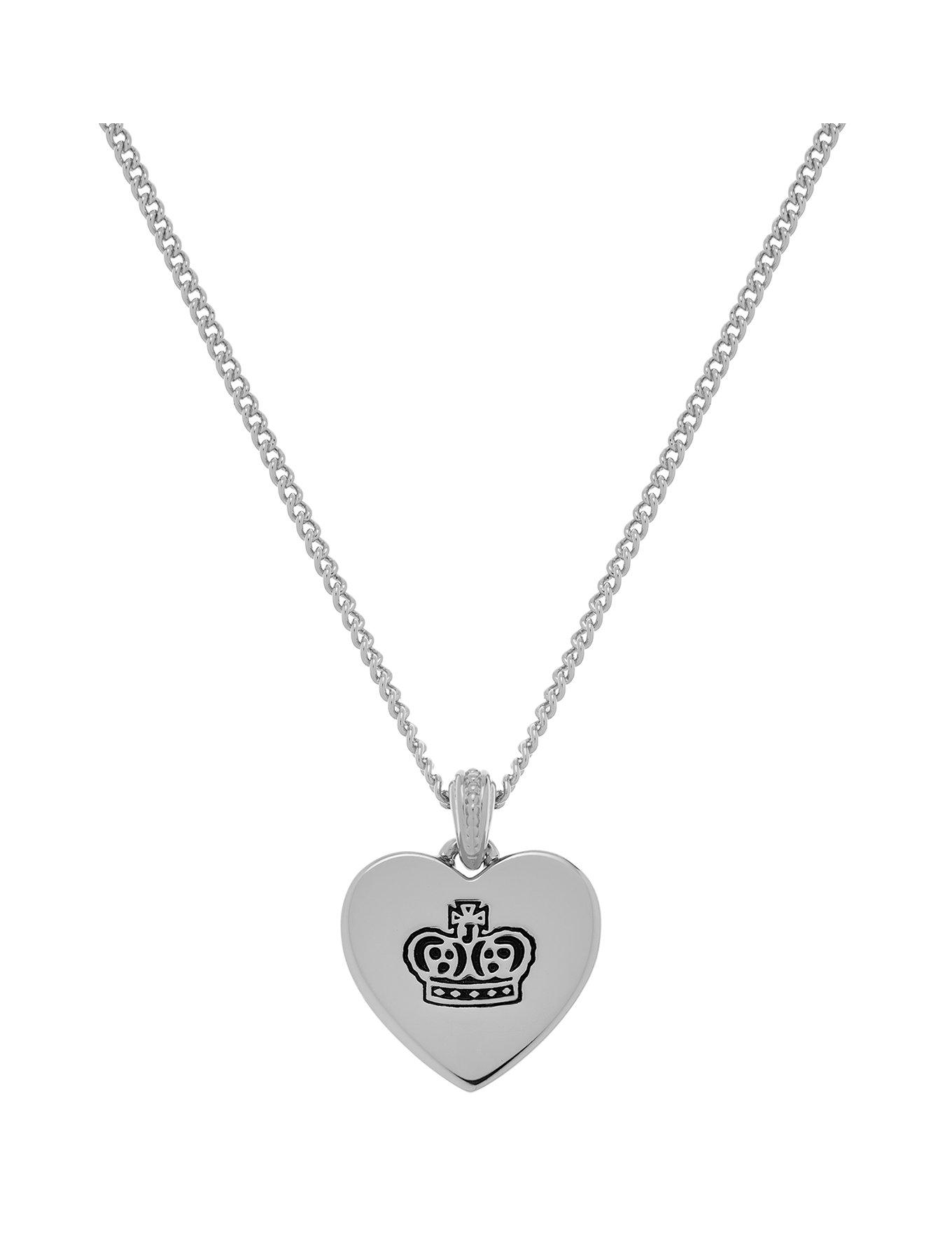 Juicy Couture Reversible Heart Pendant