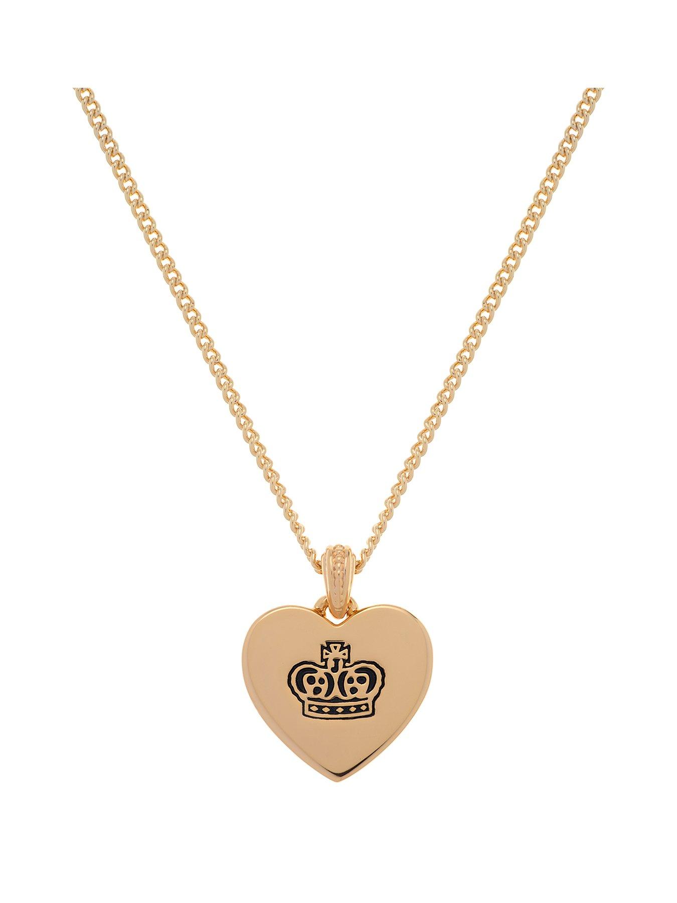 Juicy Couture Reversible Heart Pendant
