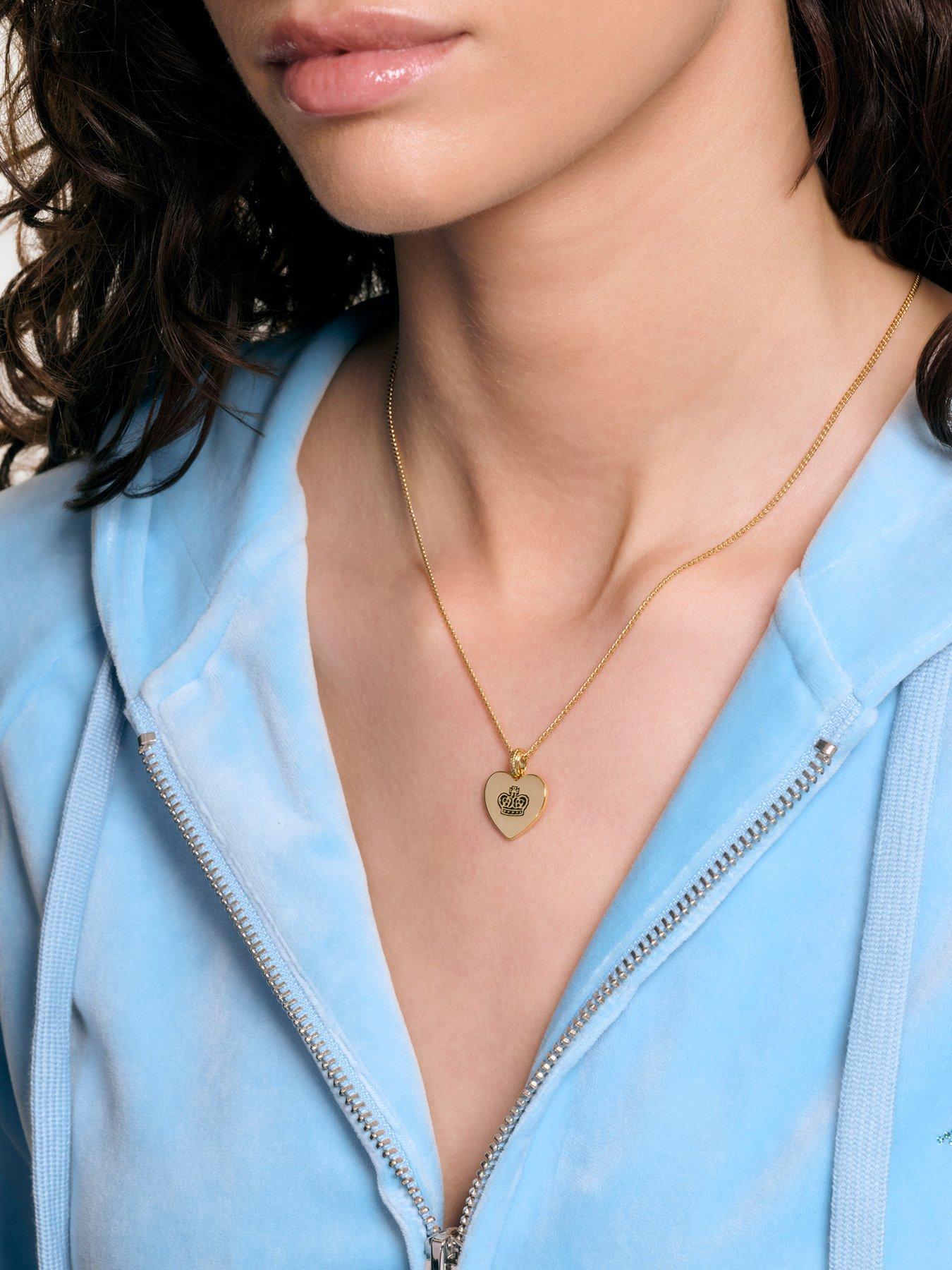Image 5 of 7 of Juicy Couture Reversible Heart Pendant