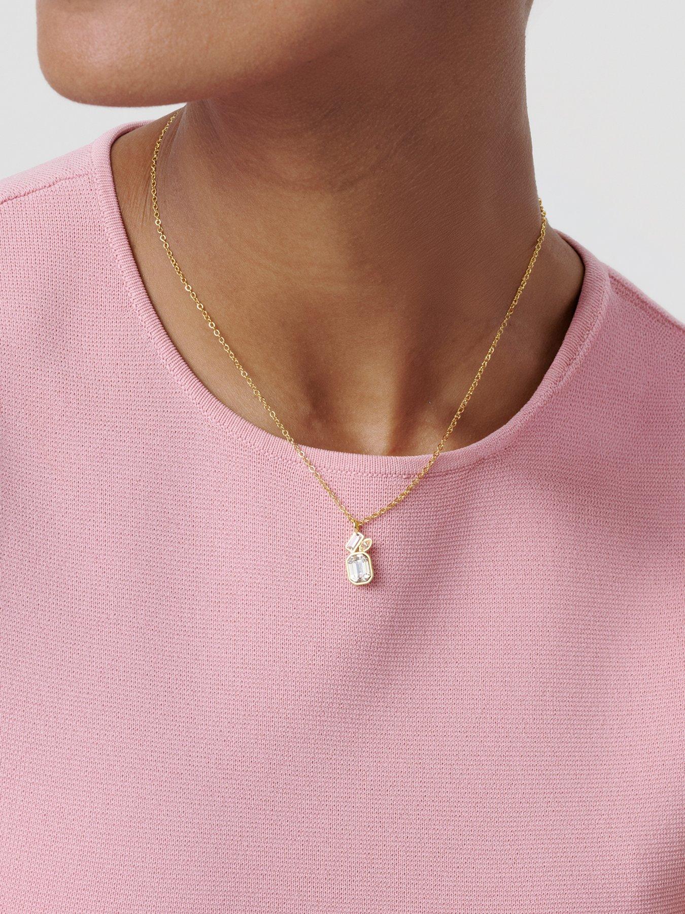 Image 5 of 5 of Ted Baker MILEY: Crystal Cluster Pendant