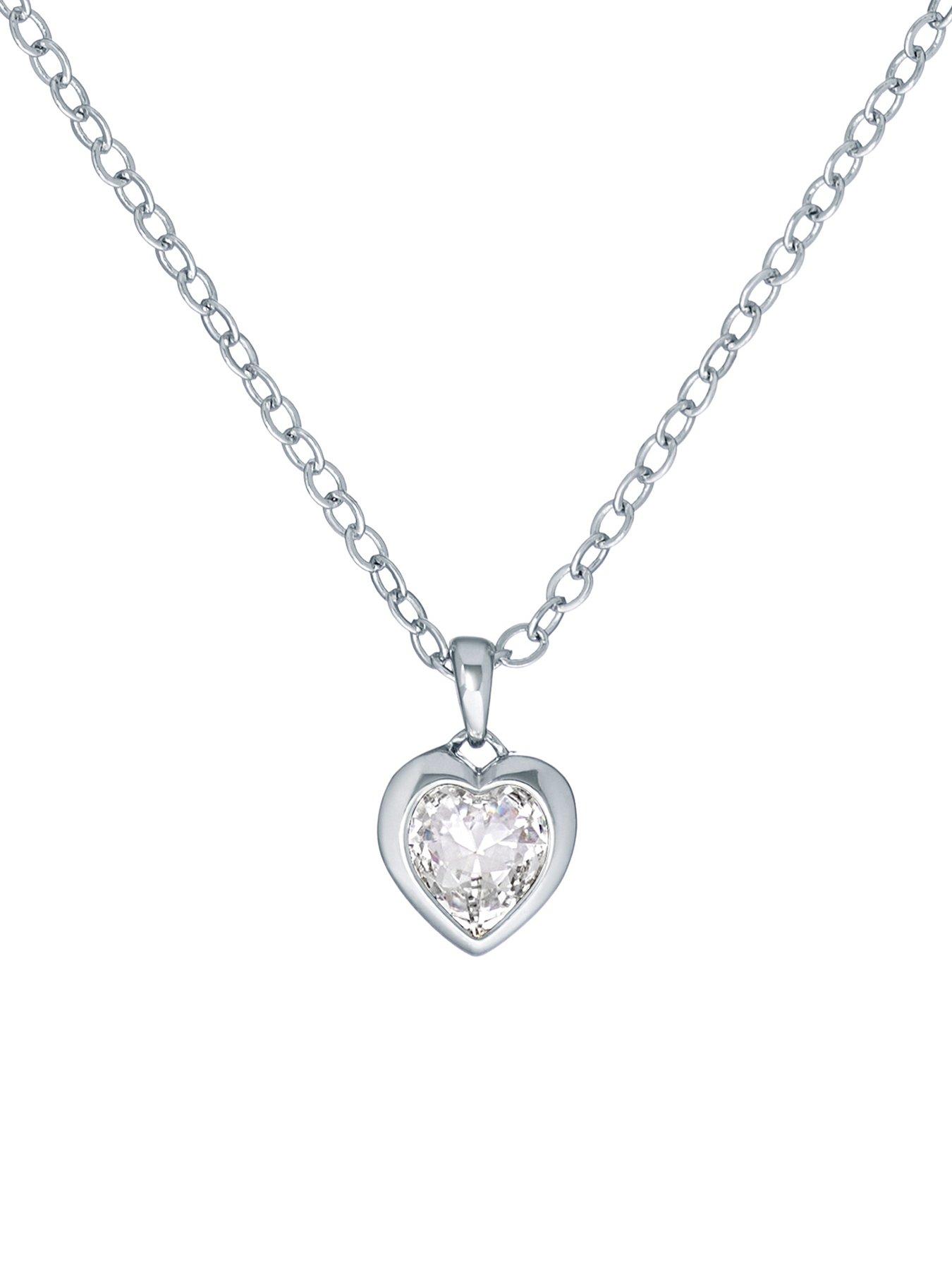 Image 1 of 6 of Ted Baker HANNELA: Crystal Heart Pendant Necklace