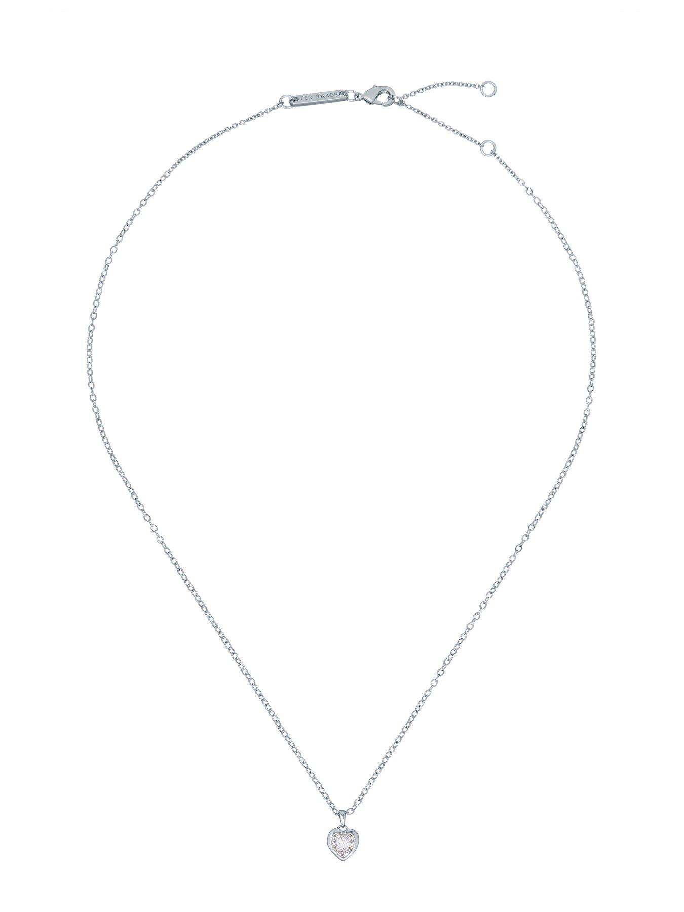 Image 2 of 6 of Ted Baker HANNELA: Crystal Heart Pendant Necklace