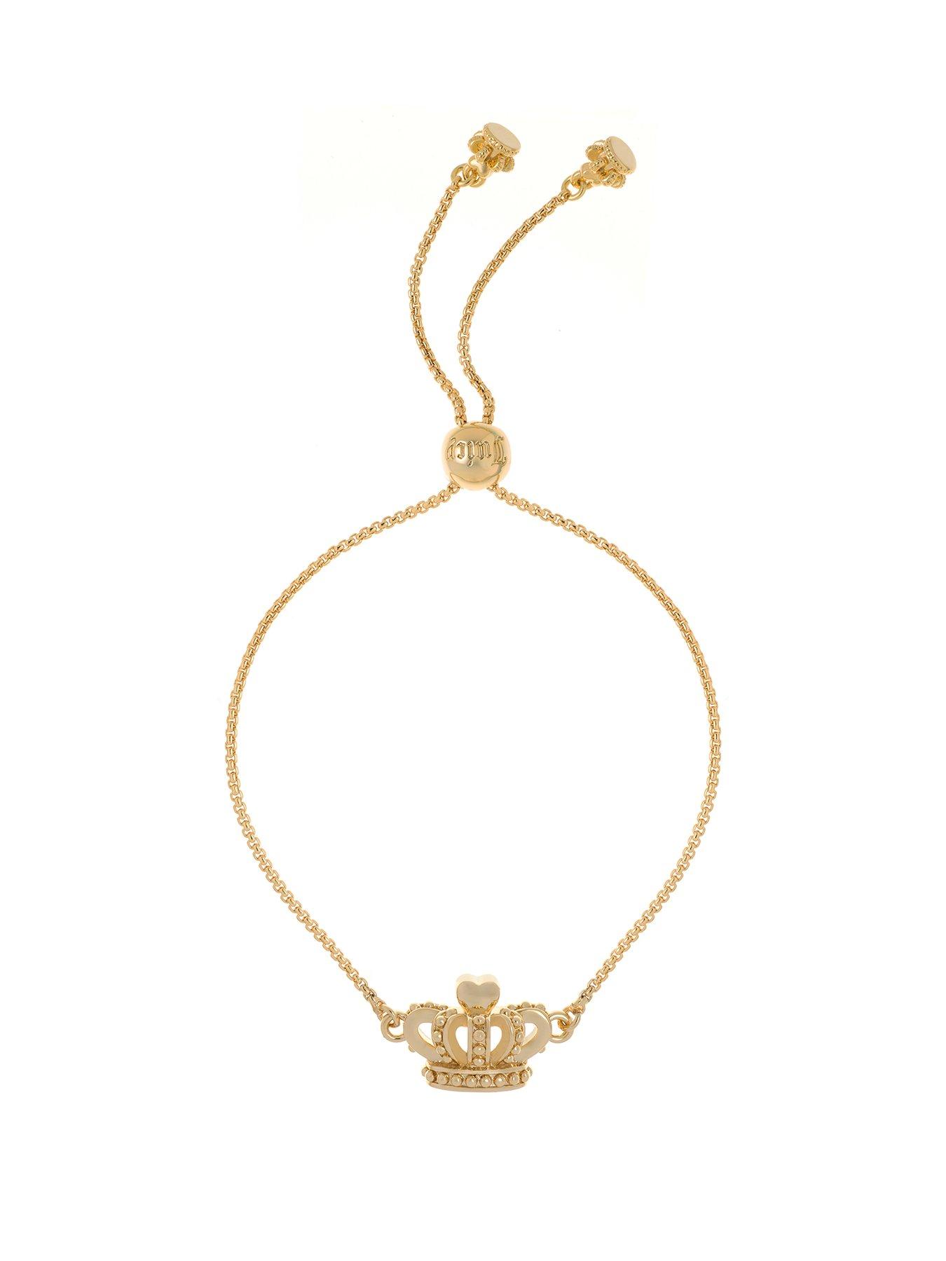 Juicy Couture Icon Crown Adjustable Bracelet