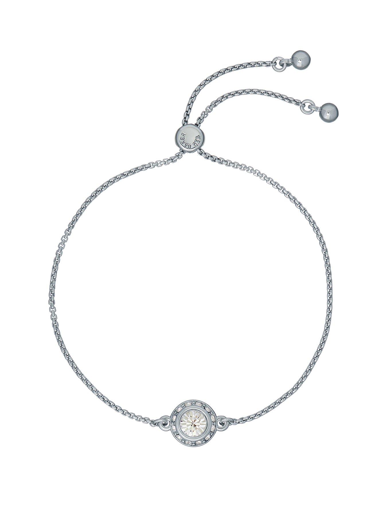 Ted Baker SOLETA: Solitaire Sparkle Crystal Adjustable Bracelet