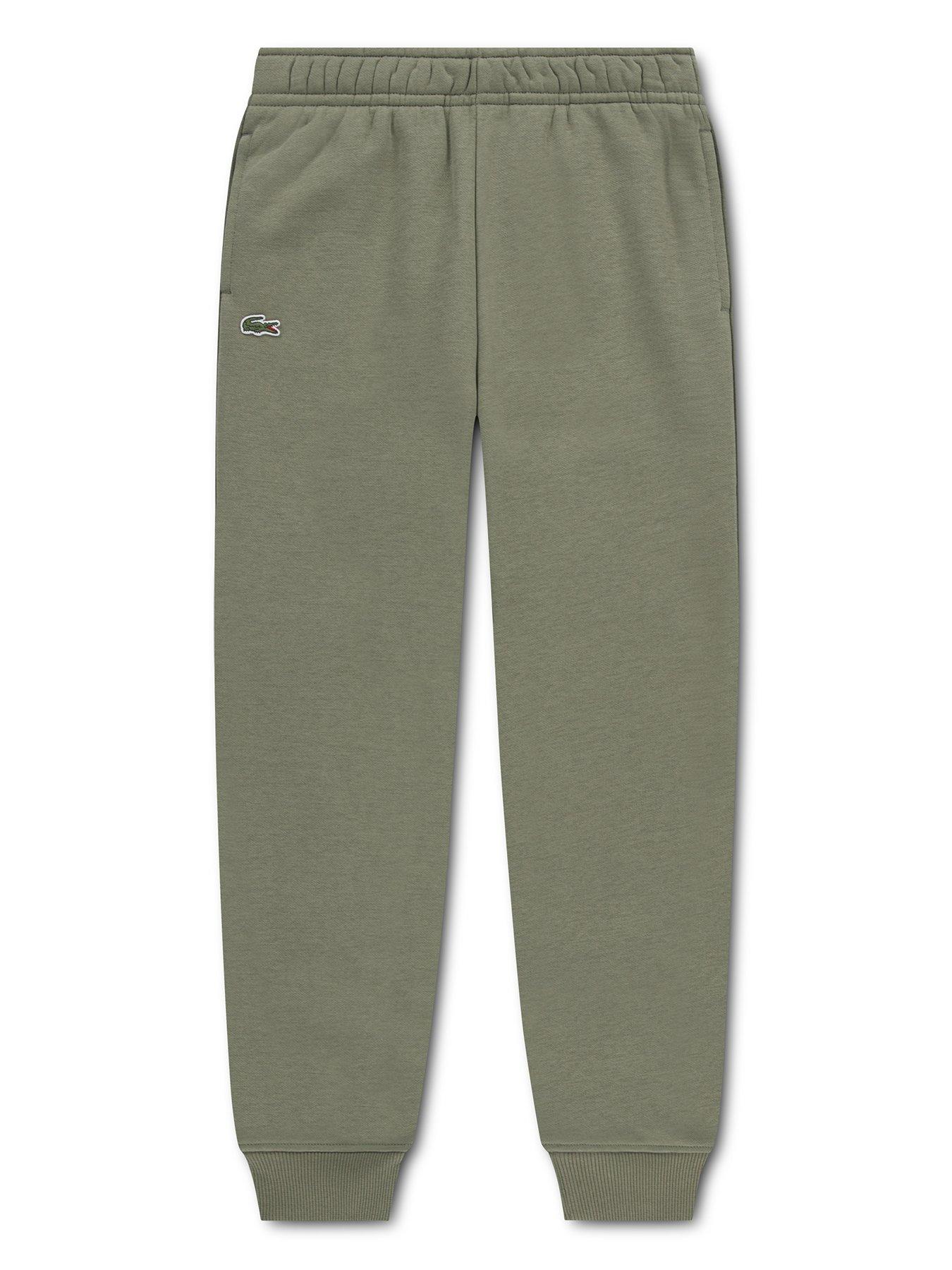 Lacoste Boys Core Tracksuit Bottoms - Khaki