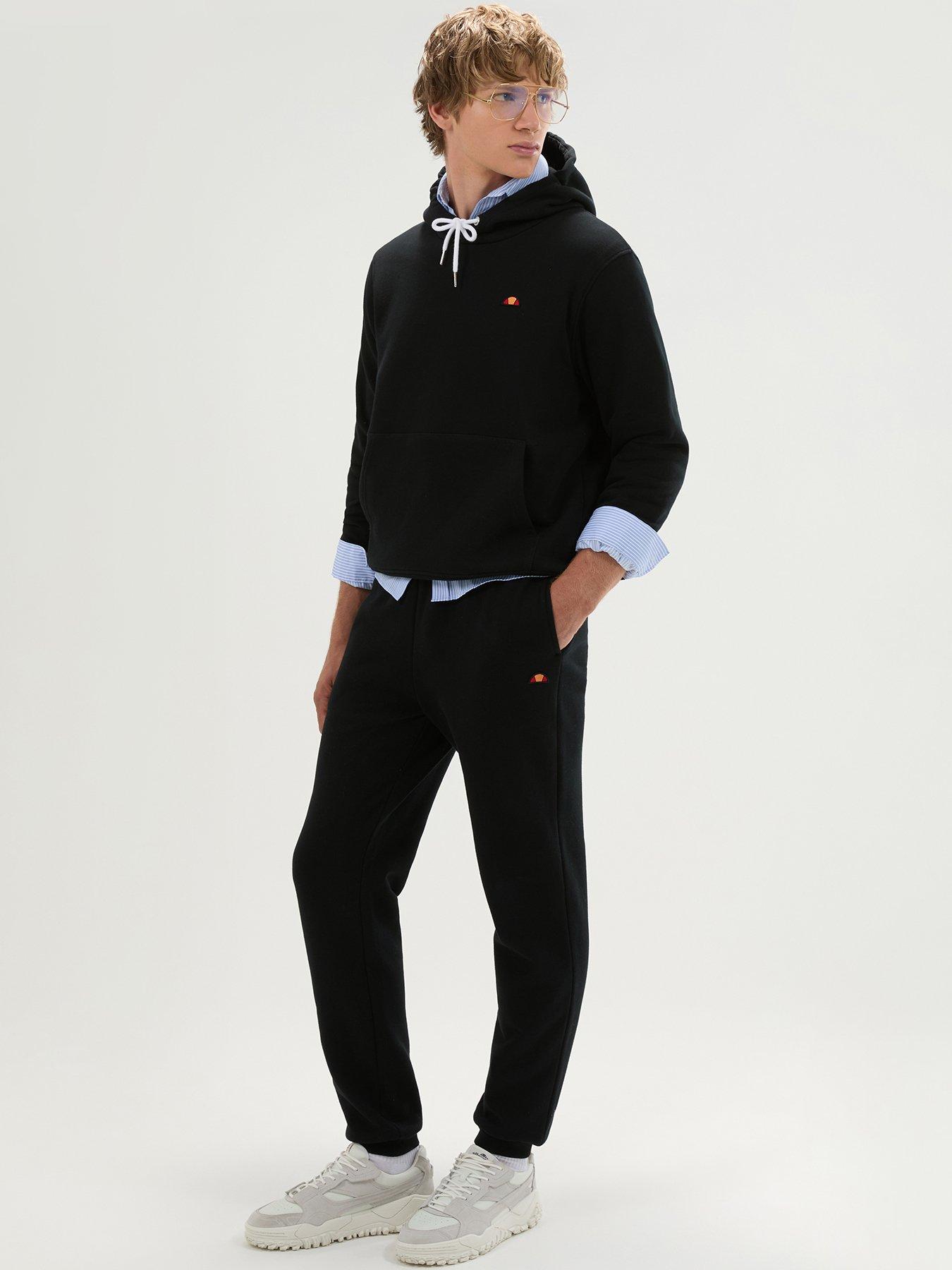 Ellesse Mens Traccota 2 Hoody  &  Jog Pant - Black