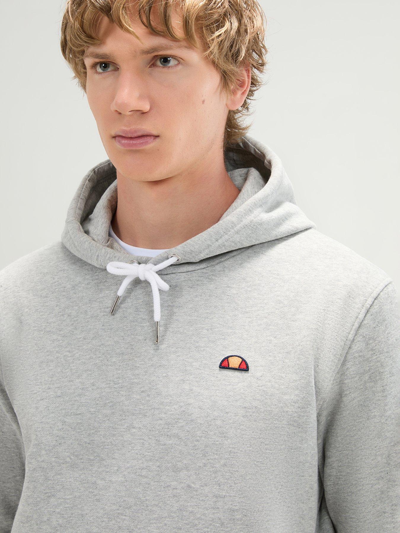 Image 5 of 6 of Ellesse Men's Traccota 2 Hoodie &amp; Joggers Tracksuit Set - Light Grey