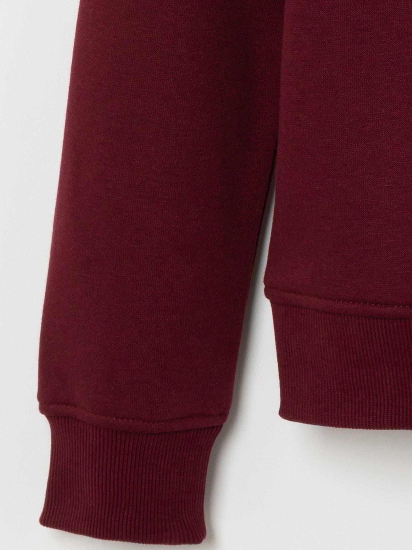 Image 3 of 4 of Ellesse Junior Liccentia Funnel Neck - Burgundy