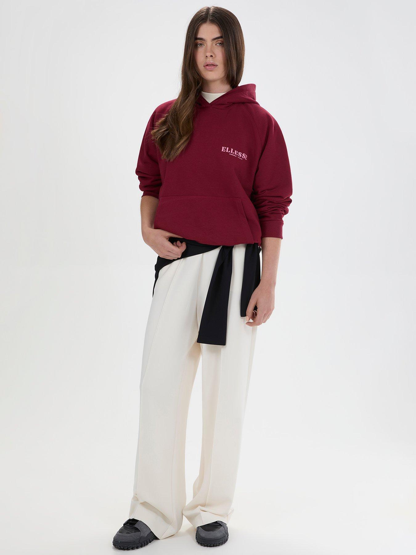 Image 3 of 4 of Ellesse Womens Dolomiti Hoodie - Red