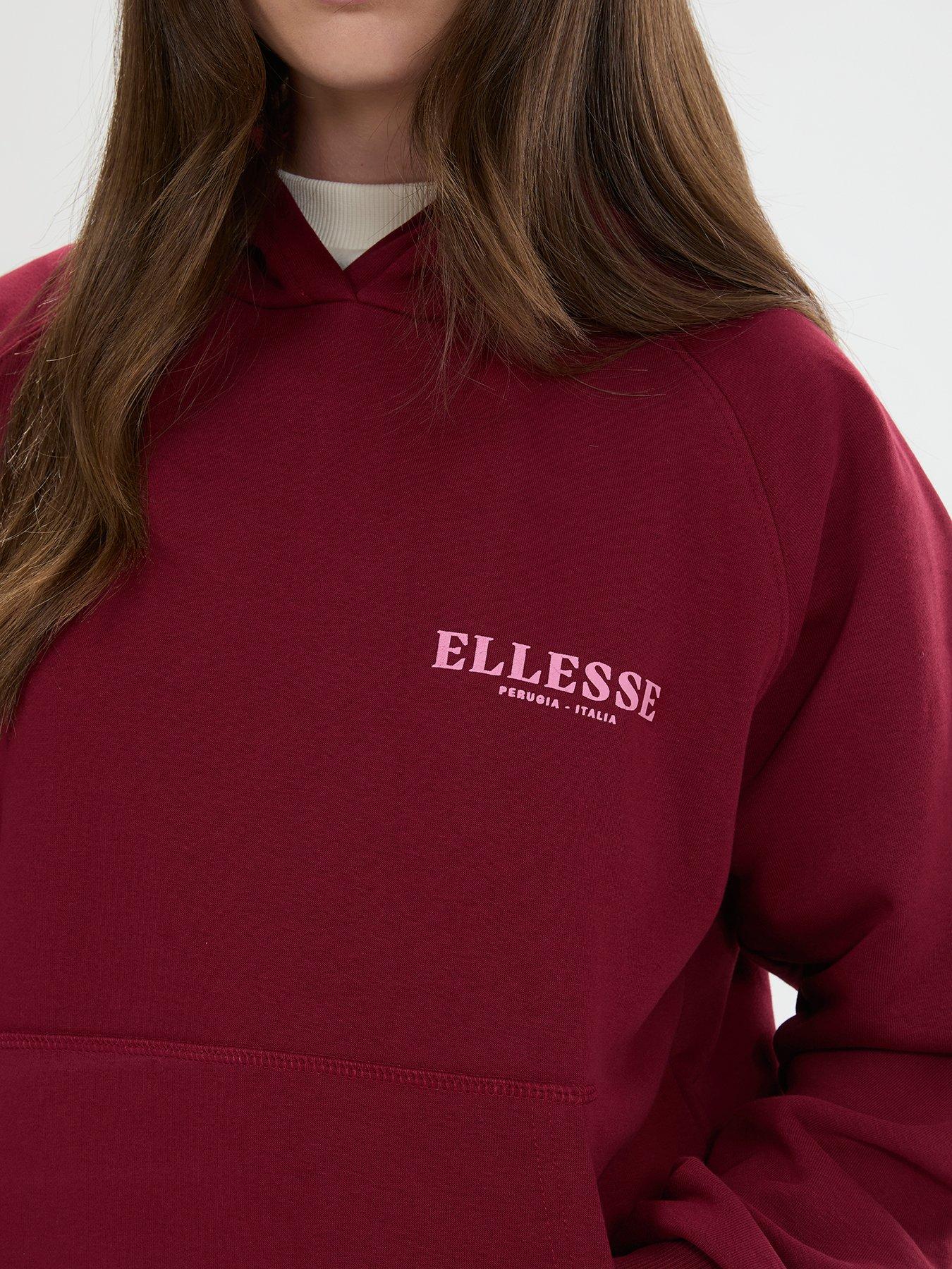 Image 4 of 4 of Ellesse Womens Dolomiti Hoodie - Red
