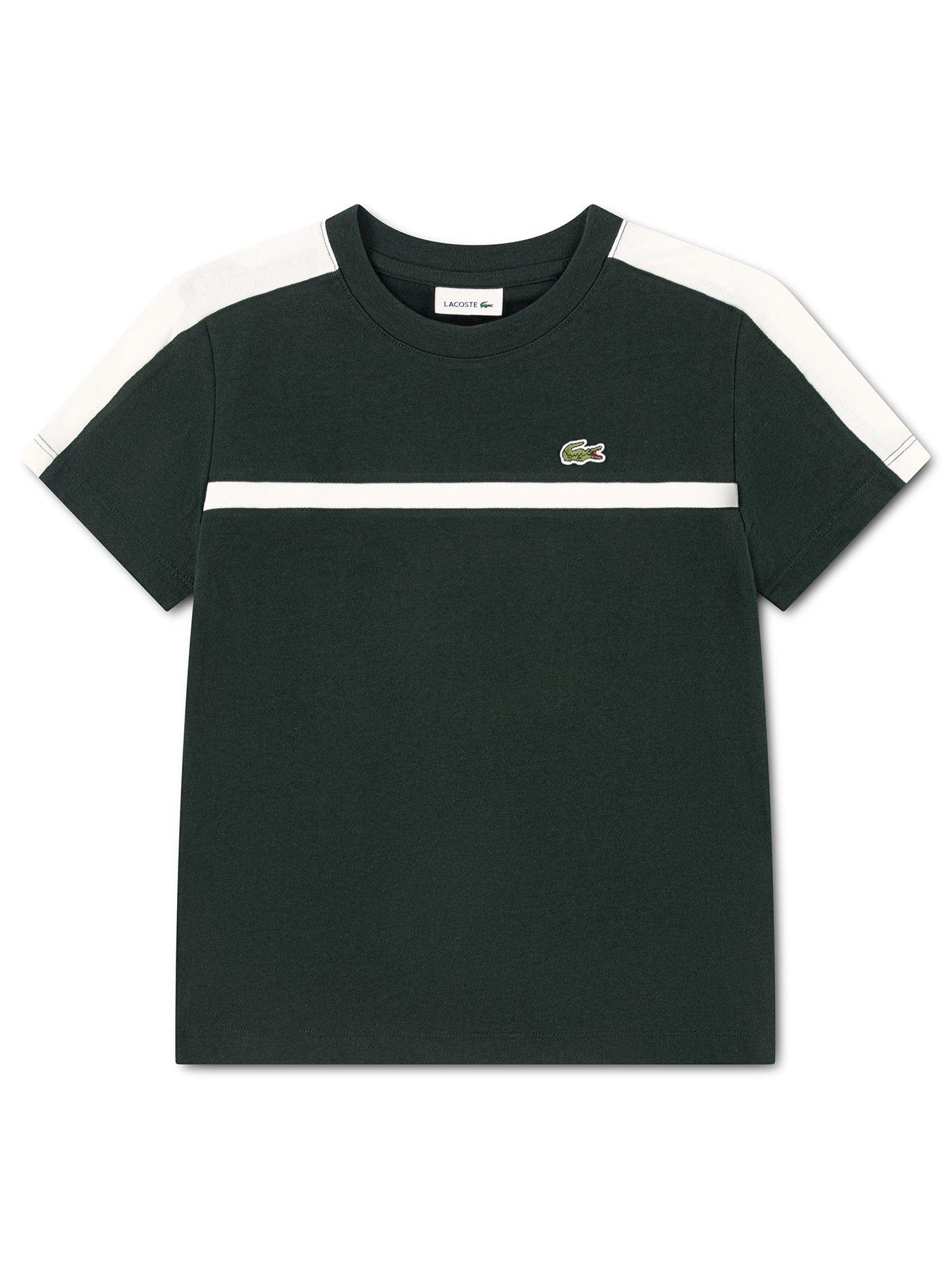 Lacoste Cotton Colour Block T-shirt - Sinople Green
