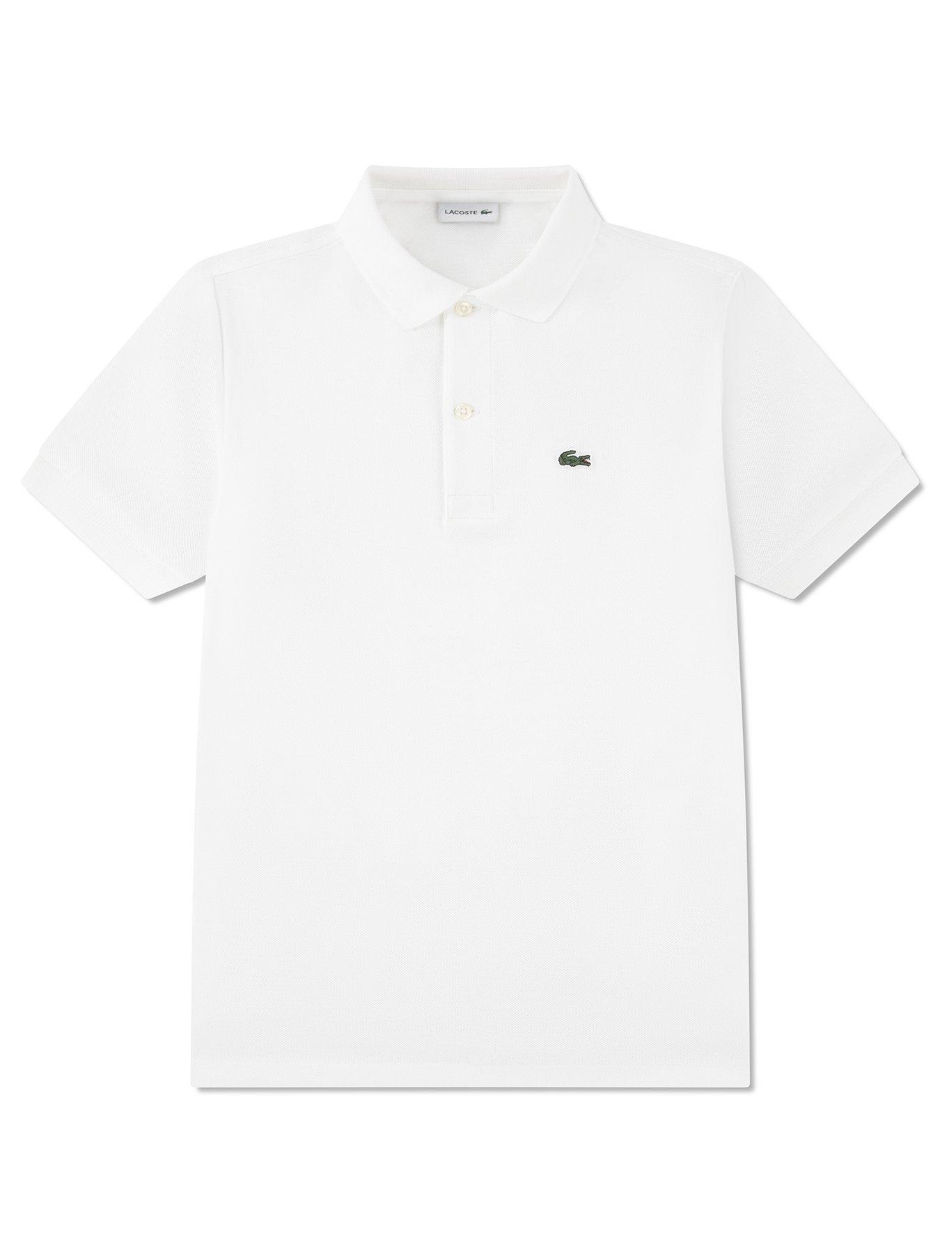 Lacoste Petit Piqué Polo Shirt - White
