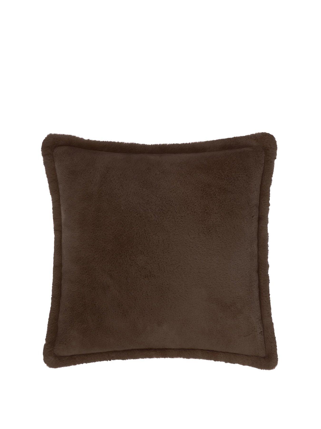 Image 2 of 7 of Furn Kallu 55x55 Polyester Cushion Chocolate