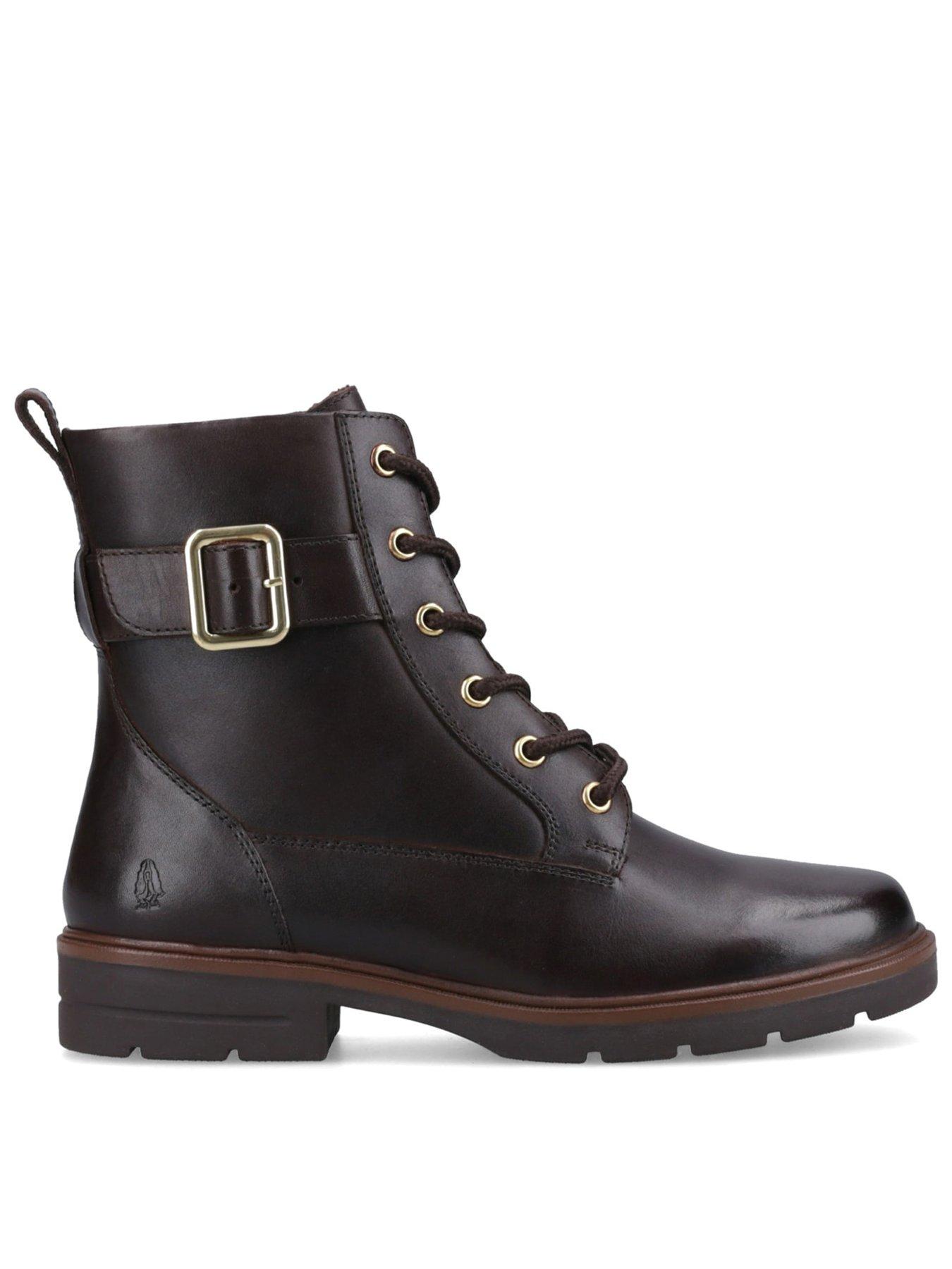 Hush Puppies Teagan Biker Boot - Black