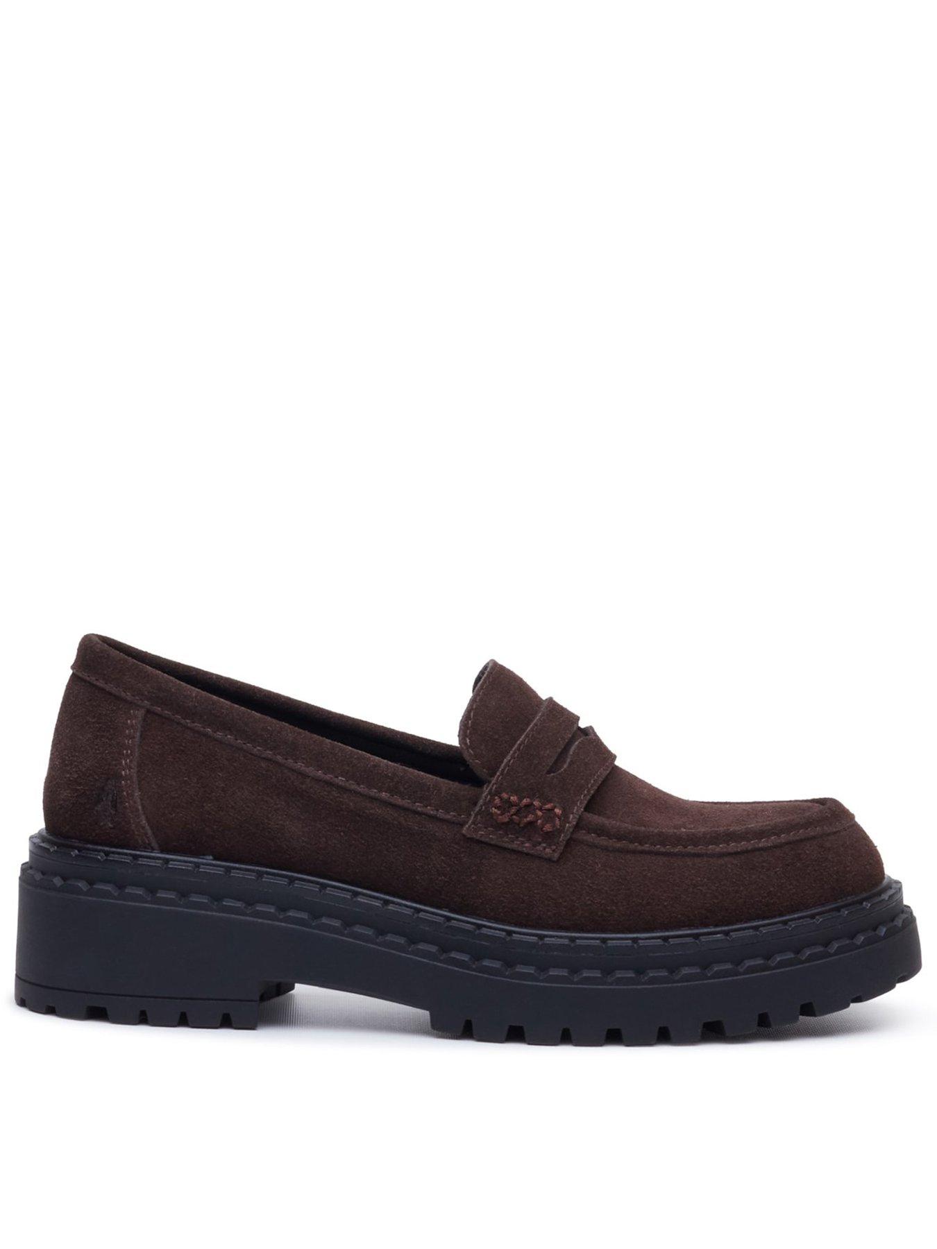 Image 1 of 7 of Hush Puppies Odessa Loafer - Brown