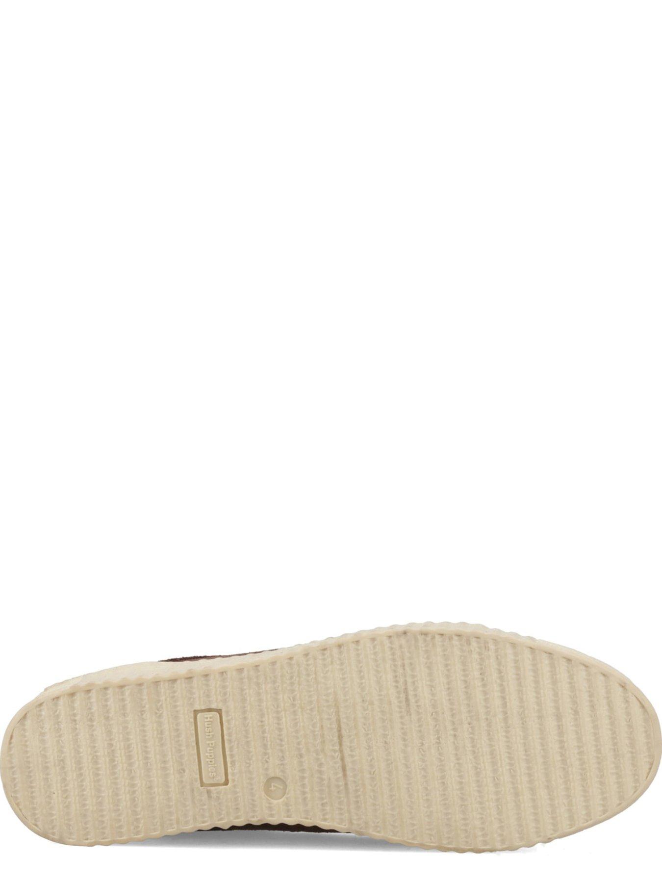 Image 3 of 3 of Hush Puppies Tamsin Suede Trainer - Chocolate