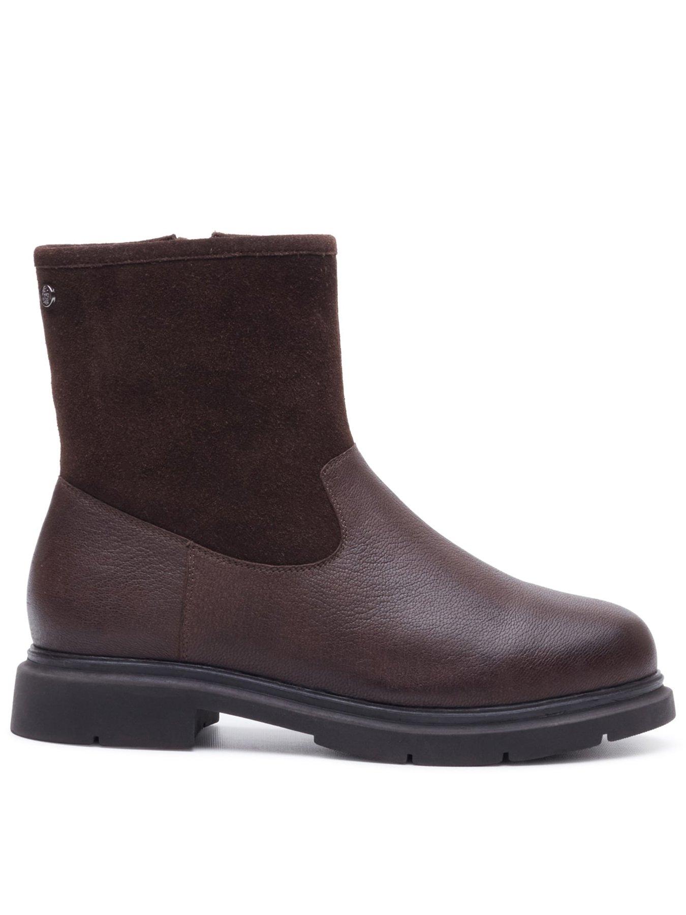 Hush Puppies Charlotte Boot - Dark brown