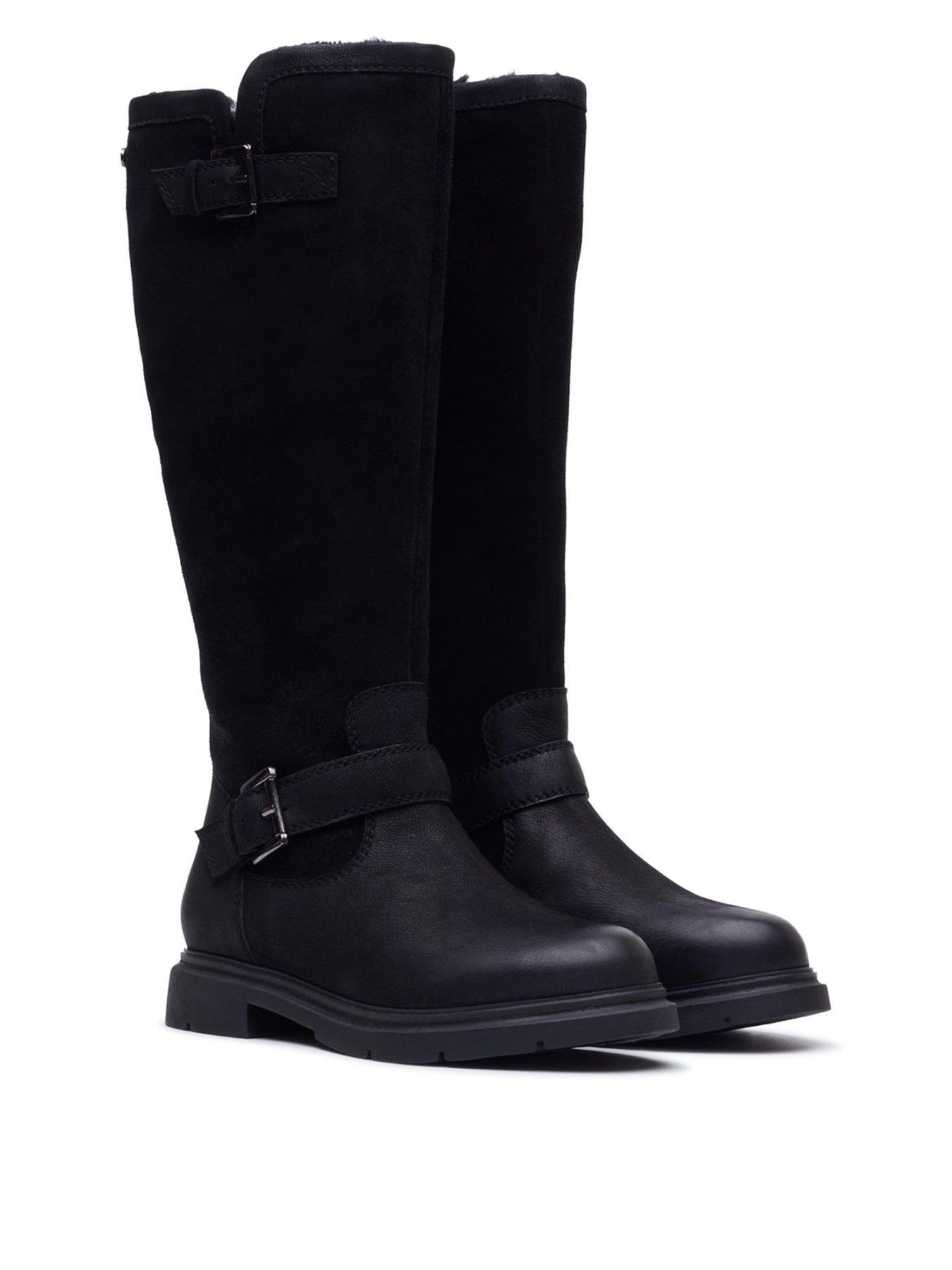 Hush Puppies Cressida Long Boot - Black