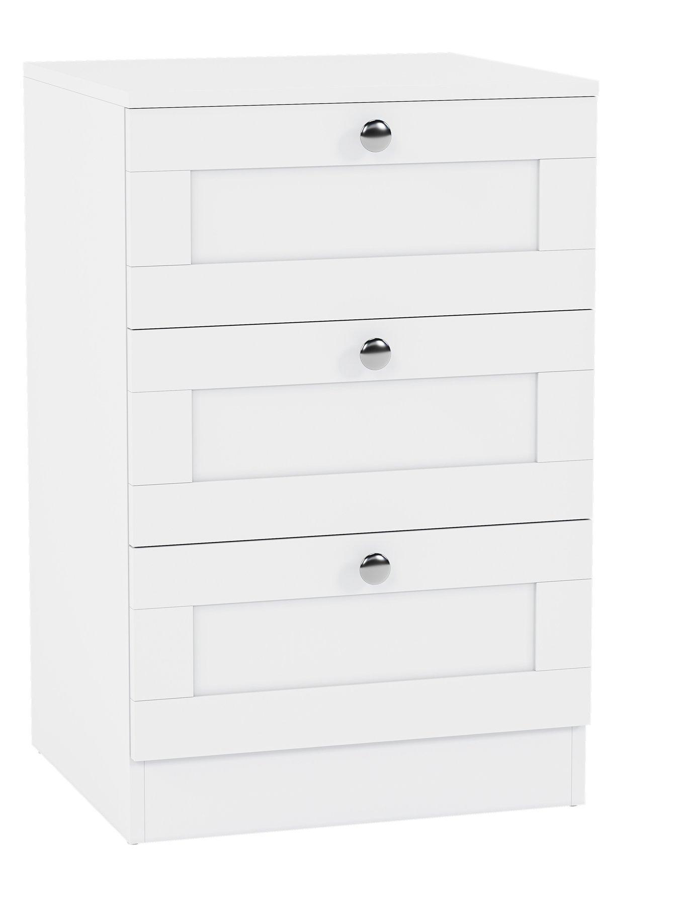 Image 7 of 7 of Vida Designs Altino 3 Drawer Bedside Chest